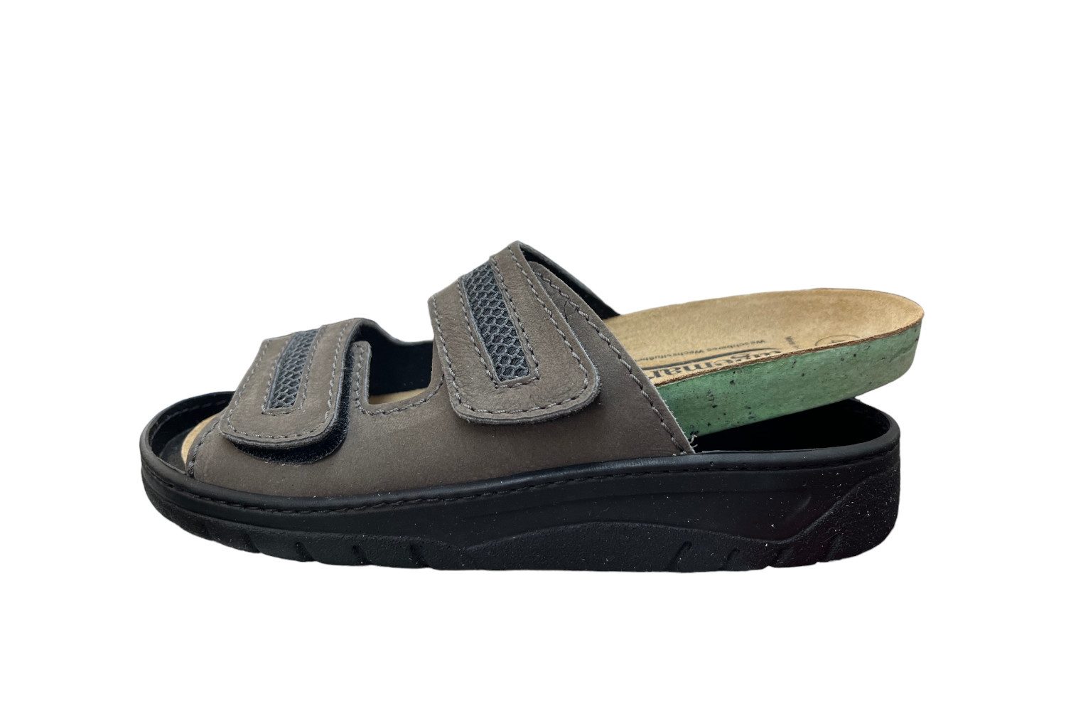 algemare Algemare Herren Pantolette 7273-4125 teer/basalt Clog