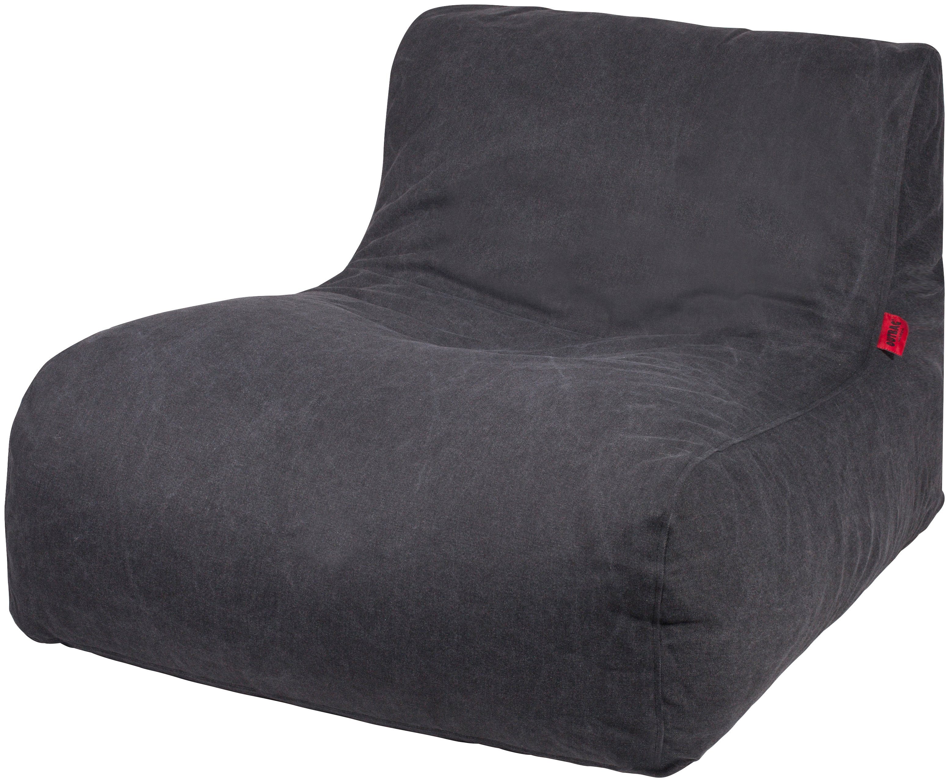 OUTBAG Sitzsack »Newlounge Canvas«, wetterfest, für den Außenbereich