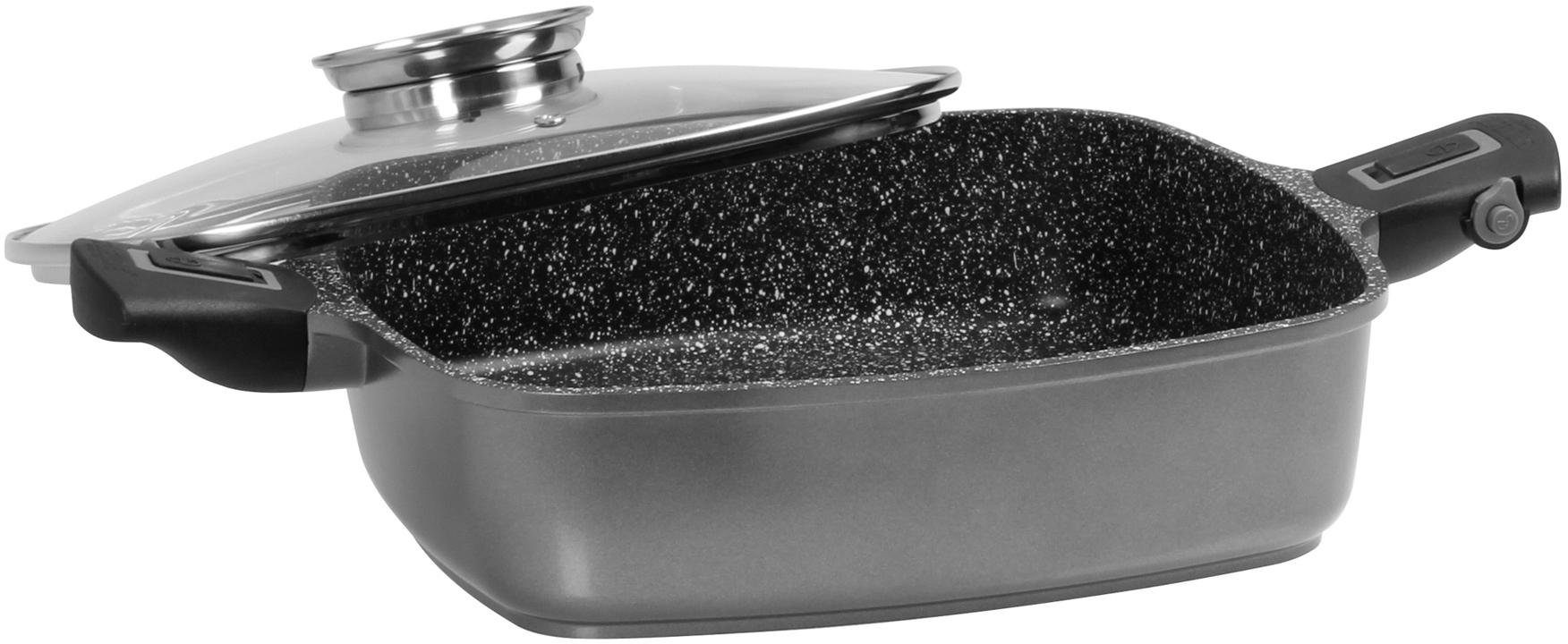 Image of STONELINE Servierpfanne »Imagination PLUS«, Aluminiumguss (1-tlg), 28 x 28 cm, Induktion