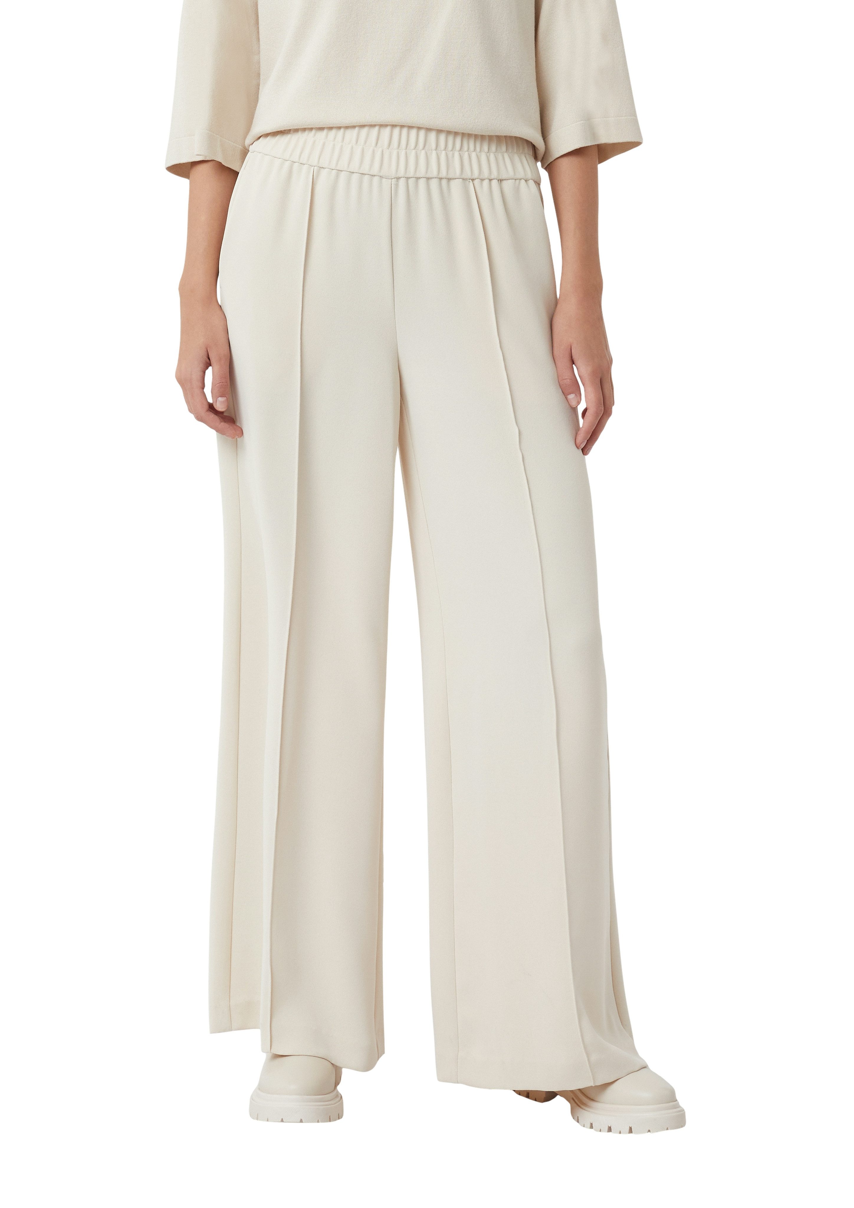 comma Stoffhose mit elastischem Bund günstig online kaufen