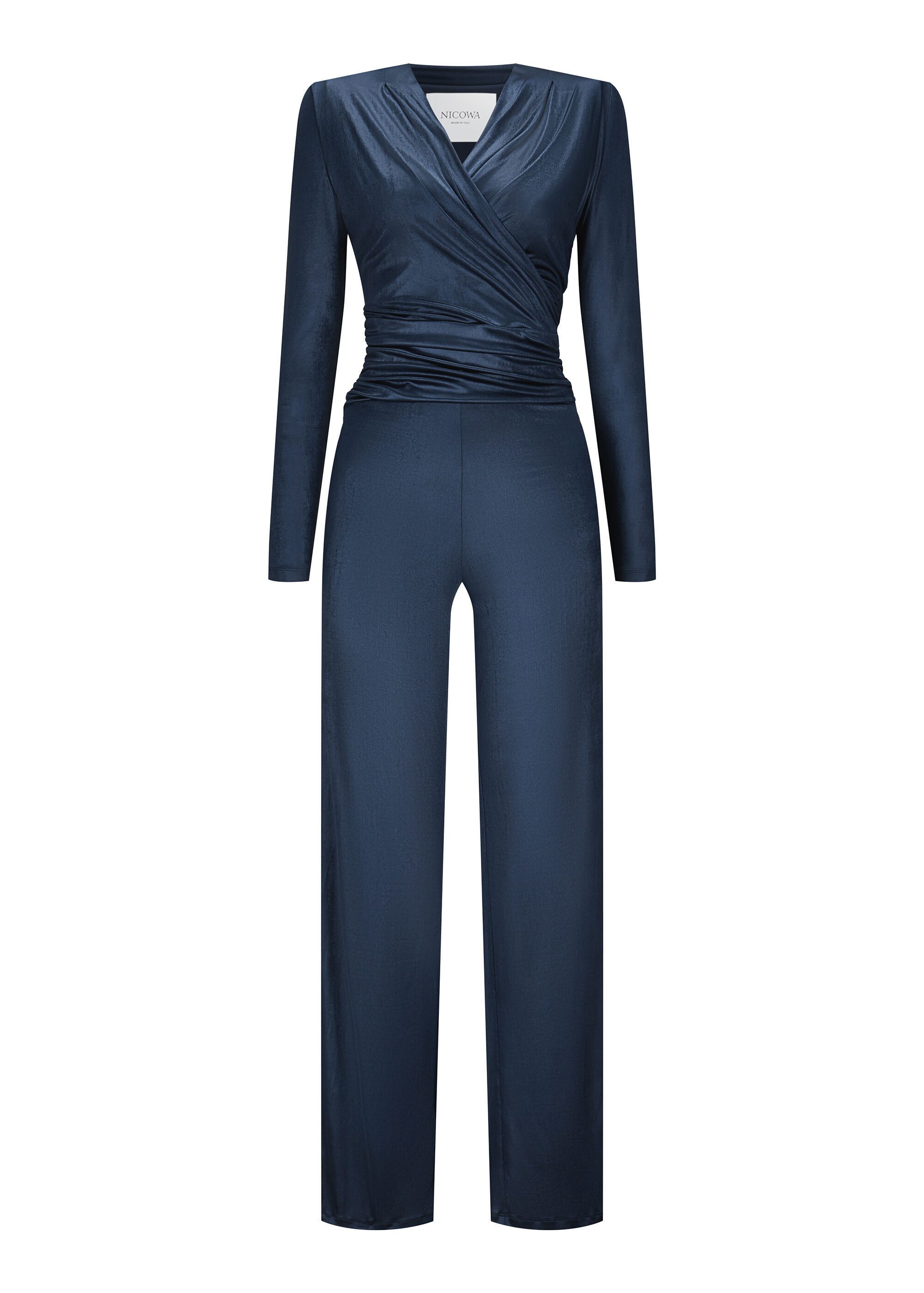 Nicowa Jumpsuit AWONIA (1-tlg) aus edlem Glanz-Jersey