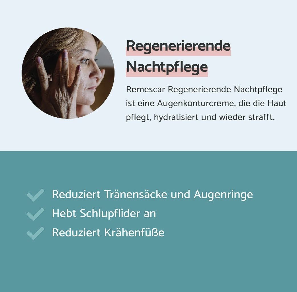 Remescar Anti-Aging-Augencreme Remescar Nachtcreme Augen