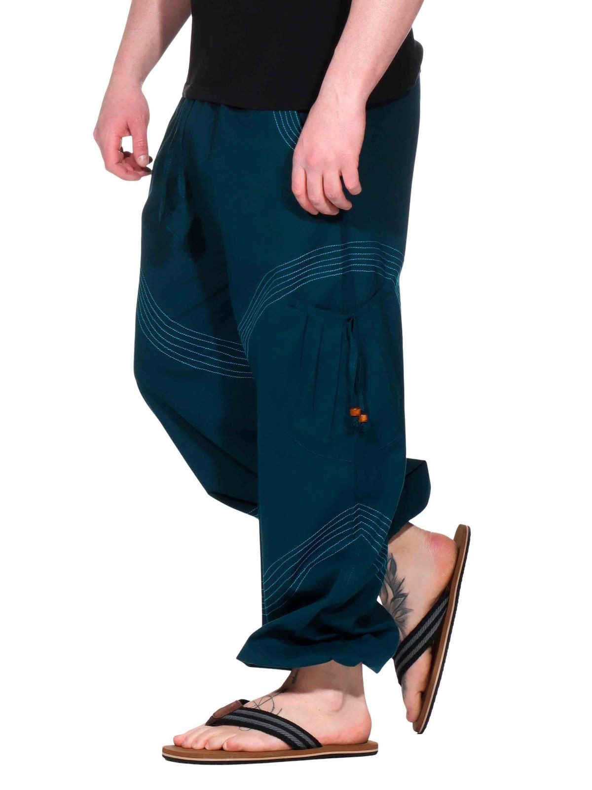 KUNST UND MAGIE Haremshose Kunst und Magie Unisex Goa Pluderhose in klassischen Цвета(ов)