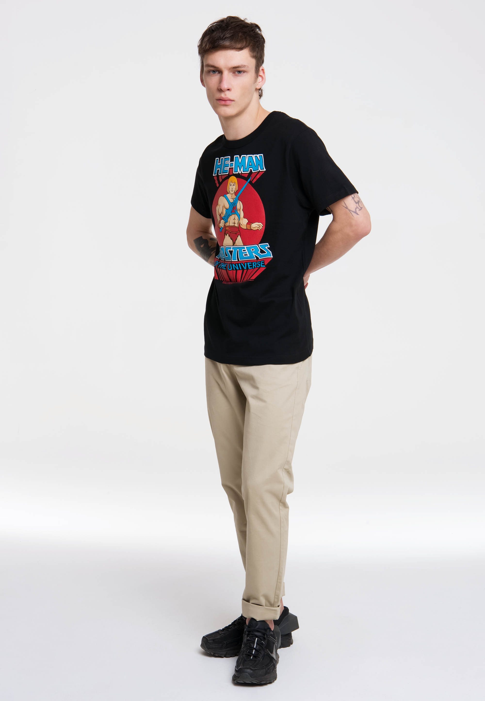LOGOSHIRT T-Shirt He-Man mit großem Masters günstig online kaufen