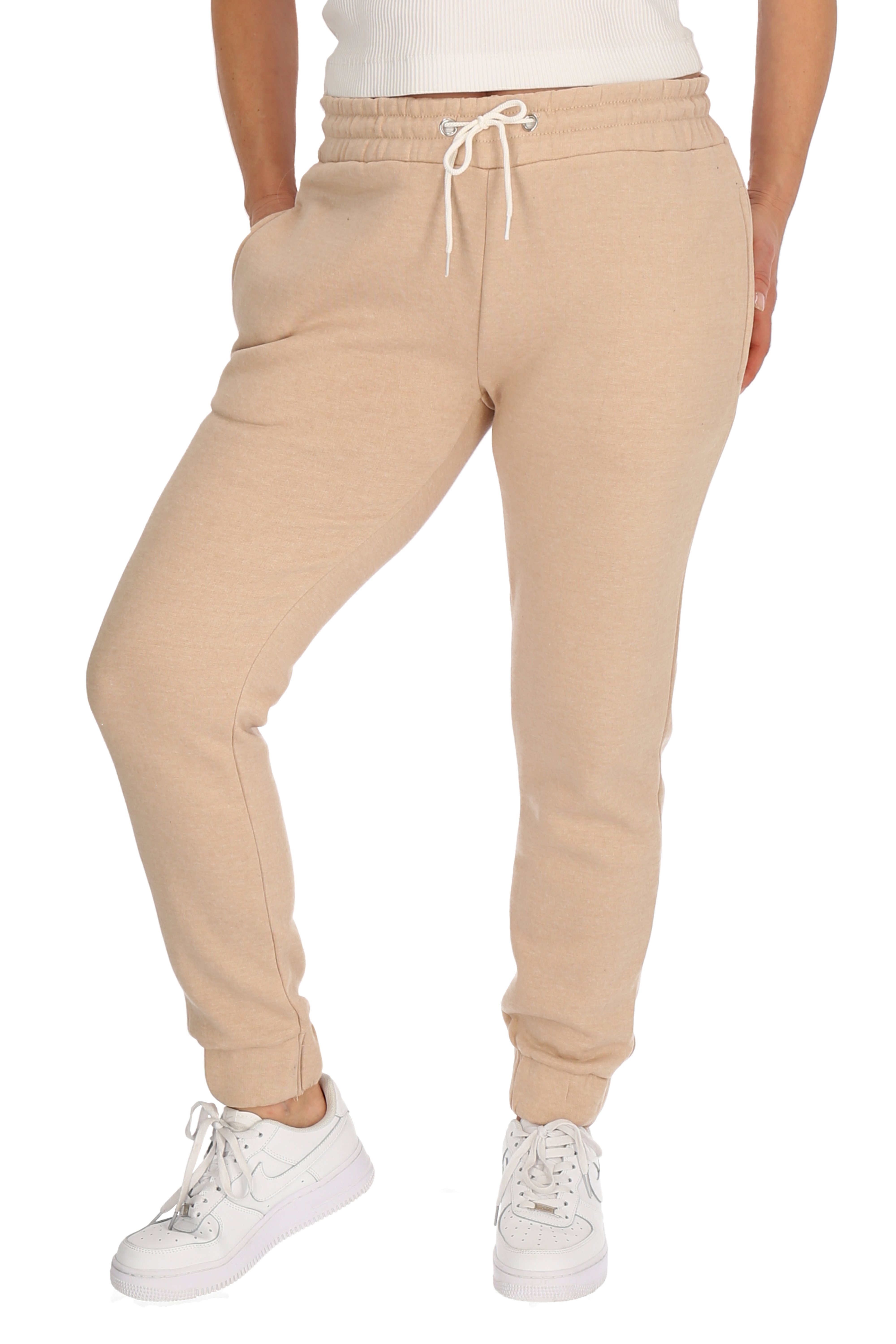 Worldclassca Jogginghose Worldclassca Jogginghose Sweathose Sporthose Trainings XS-XL Beige Lounge