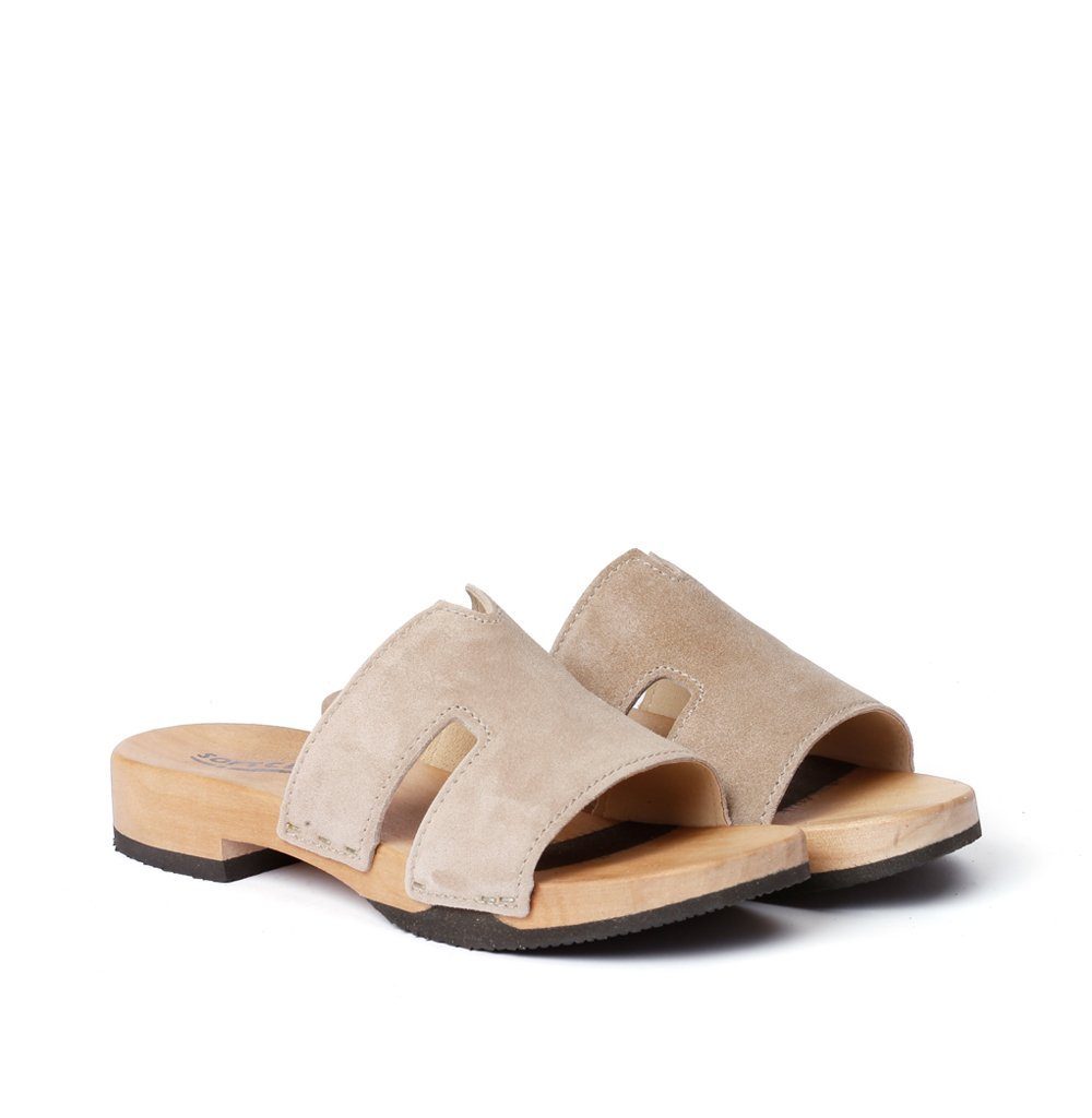 Softclox BLIDA Kaschmir taupe (hazelnut) Pantolette günstig online kaufen