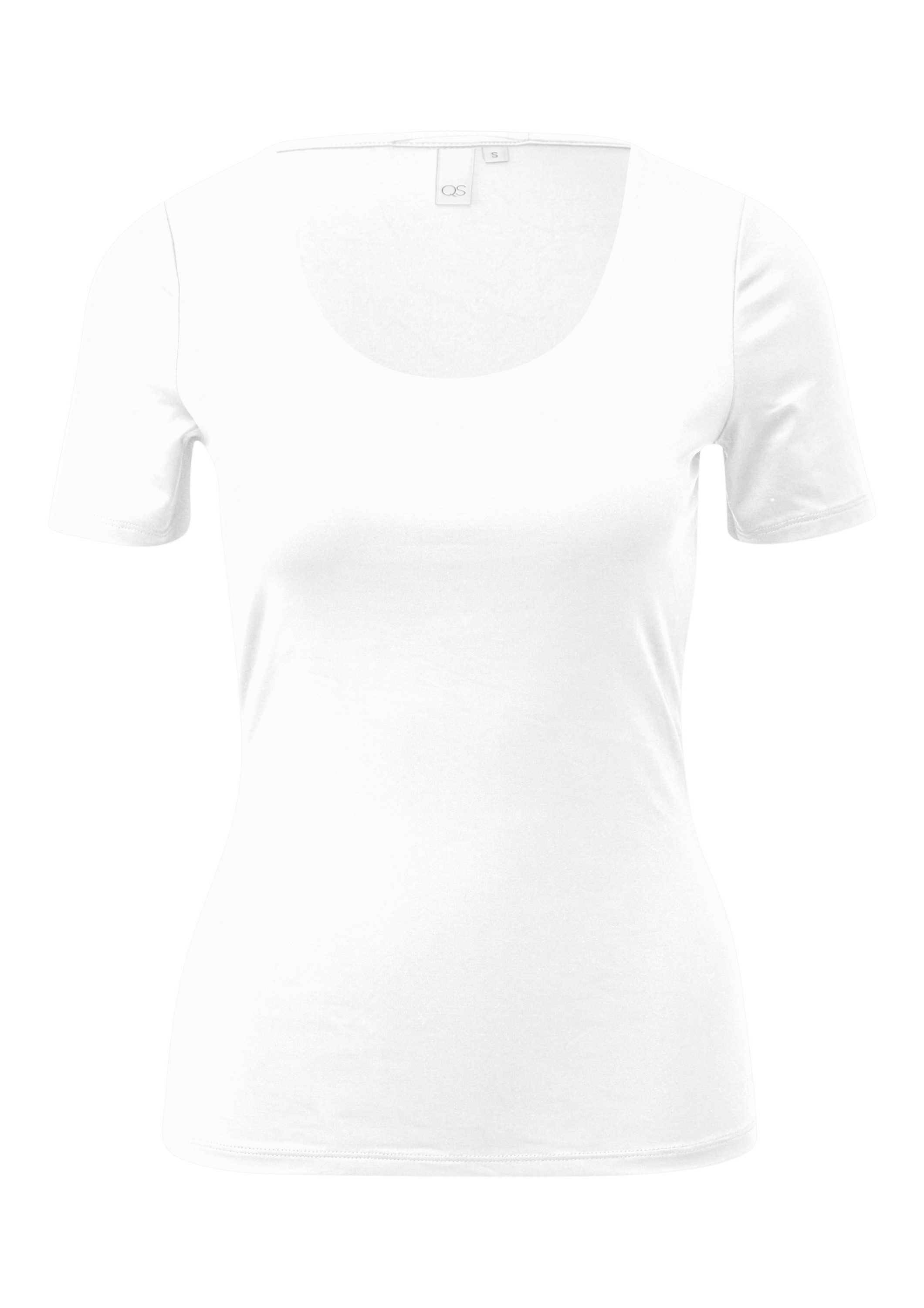 QS Kurzarmshirt T-Shirt Polyamid-Shirt – Bild 2 von 5