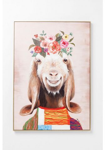 KARE Картина »Flowers Goat«