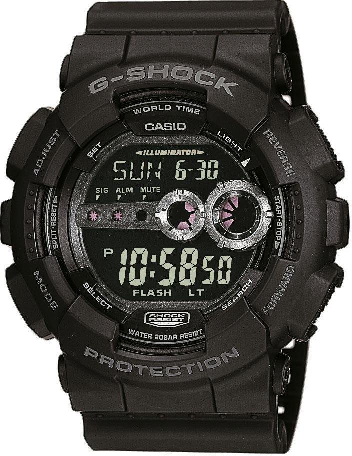 CASIO G-SHOCK Chronograph »GD-100-1BER«, Schicker Herrenchronograph