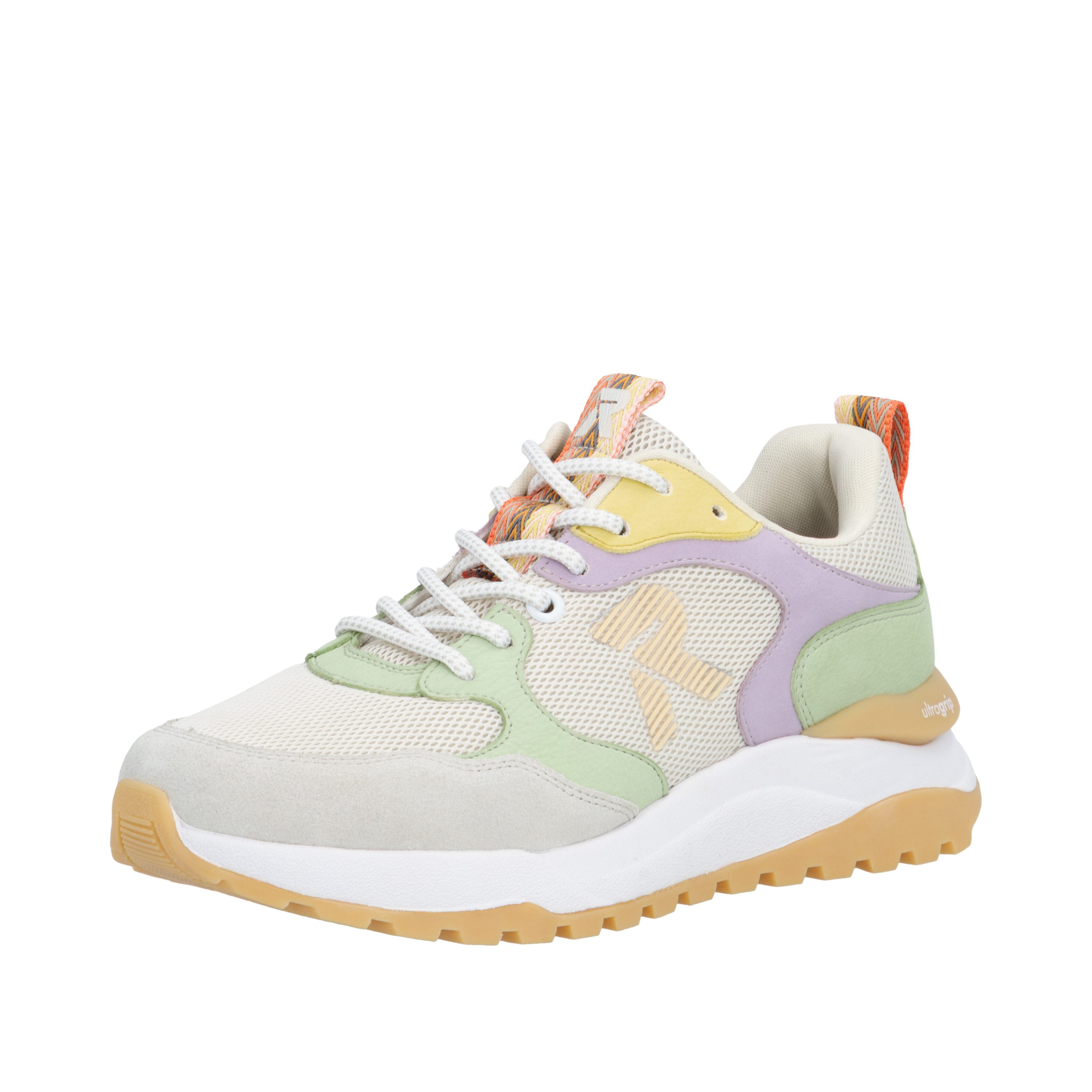 RIEKER Sport Keilsneaker Schnürschuh, Freizeitsneaker, Halbschuh mit gepols günstig online kaufen