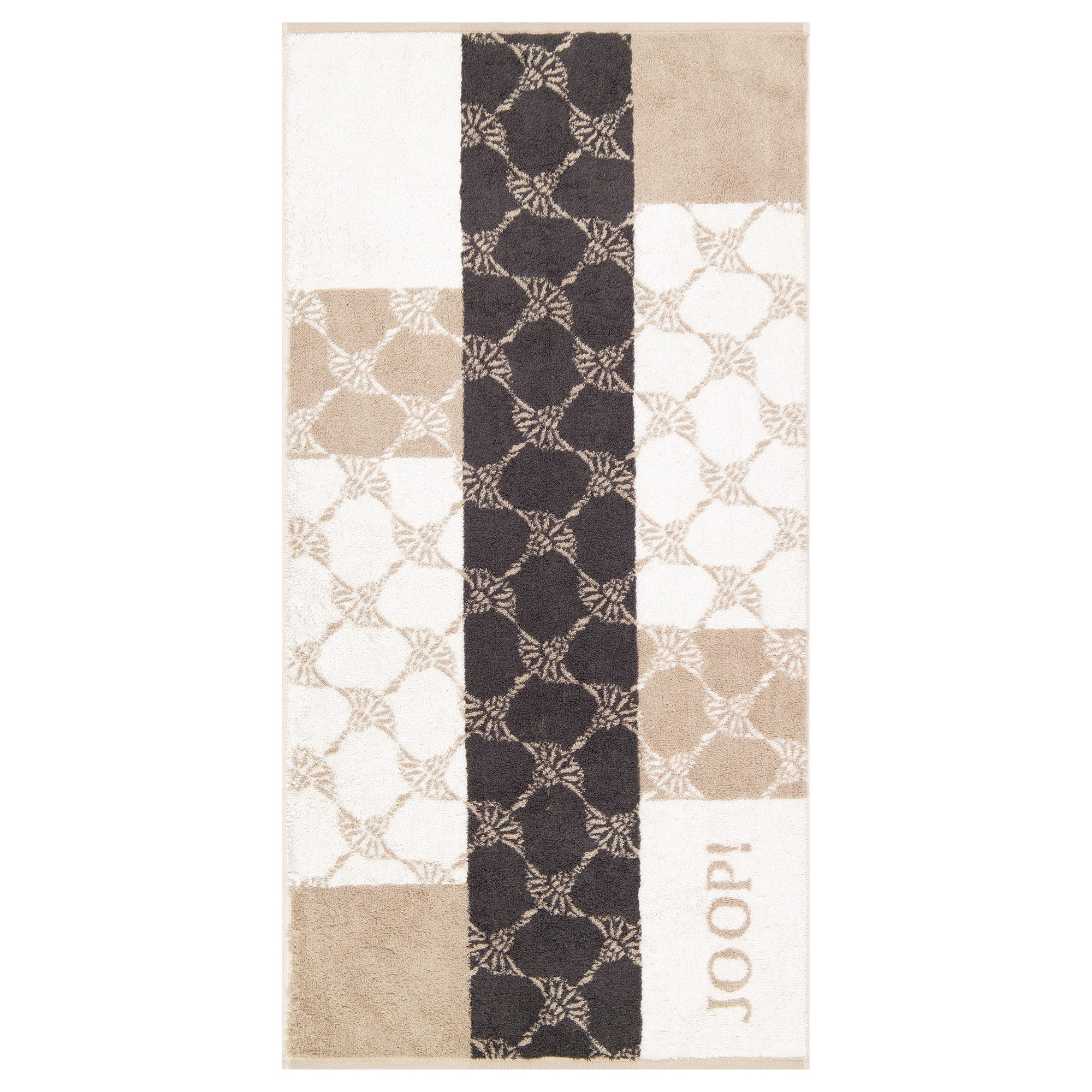 JOOP! Saunatuch Sauna Squares 1719, 100% Baumwolle (1-St)