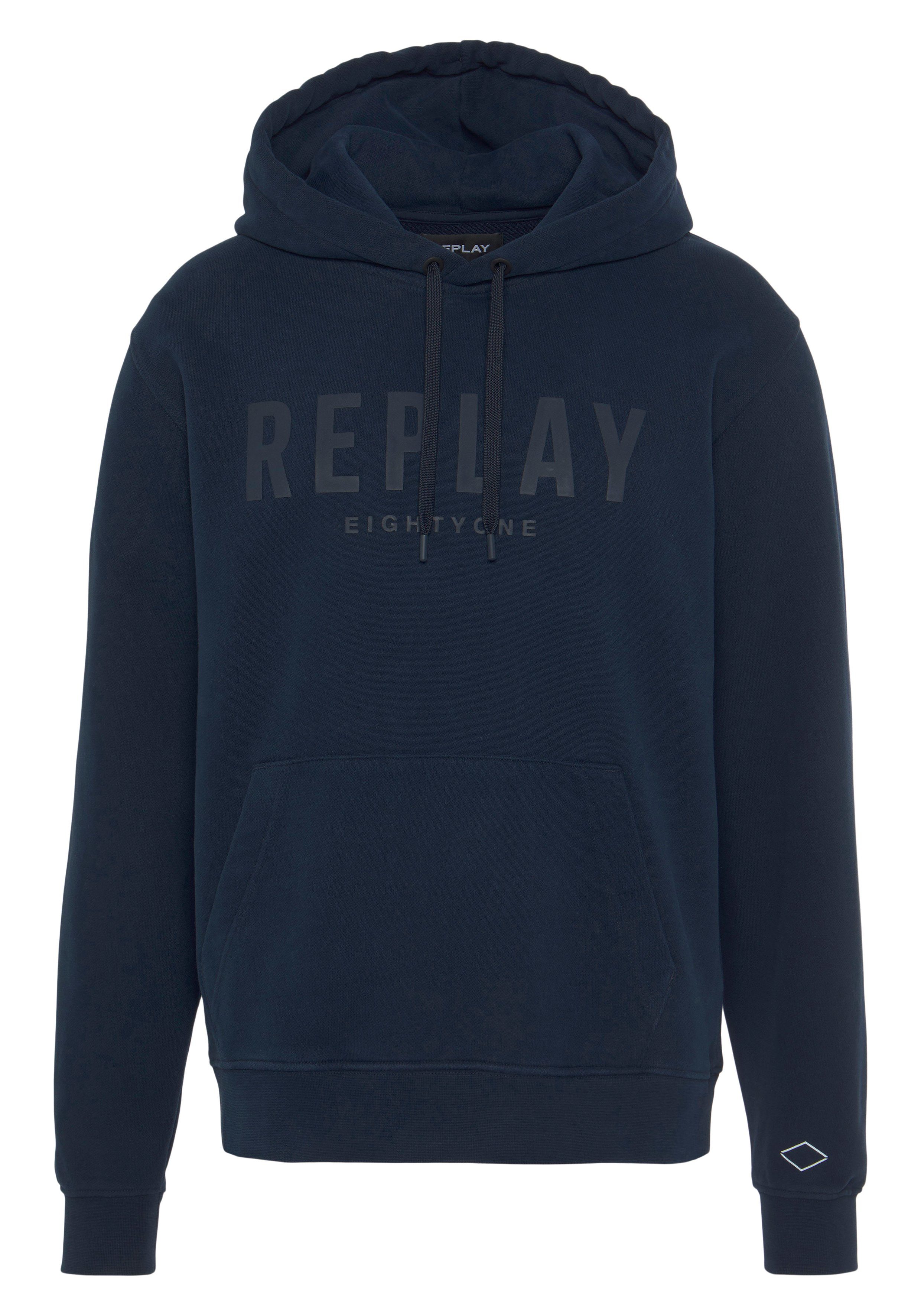 Replay Kapuzensweatshirt deep navy | Sweatshirts
