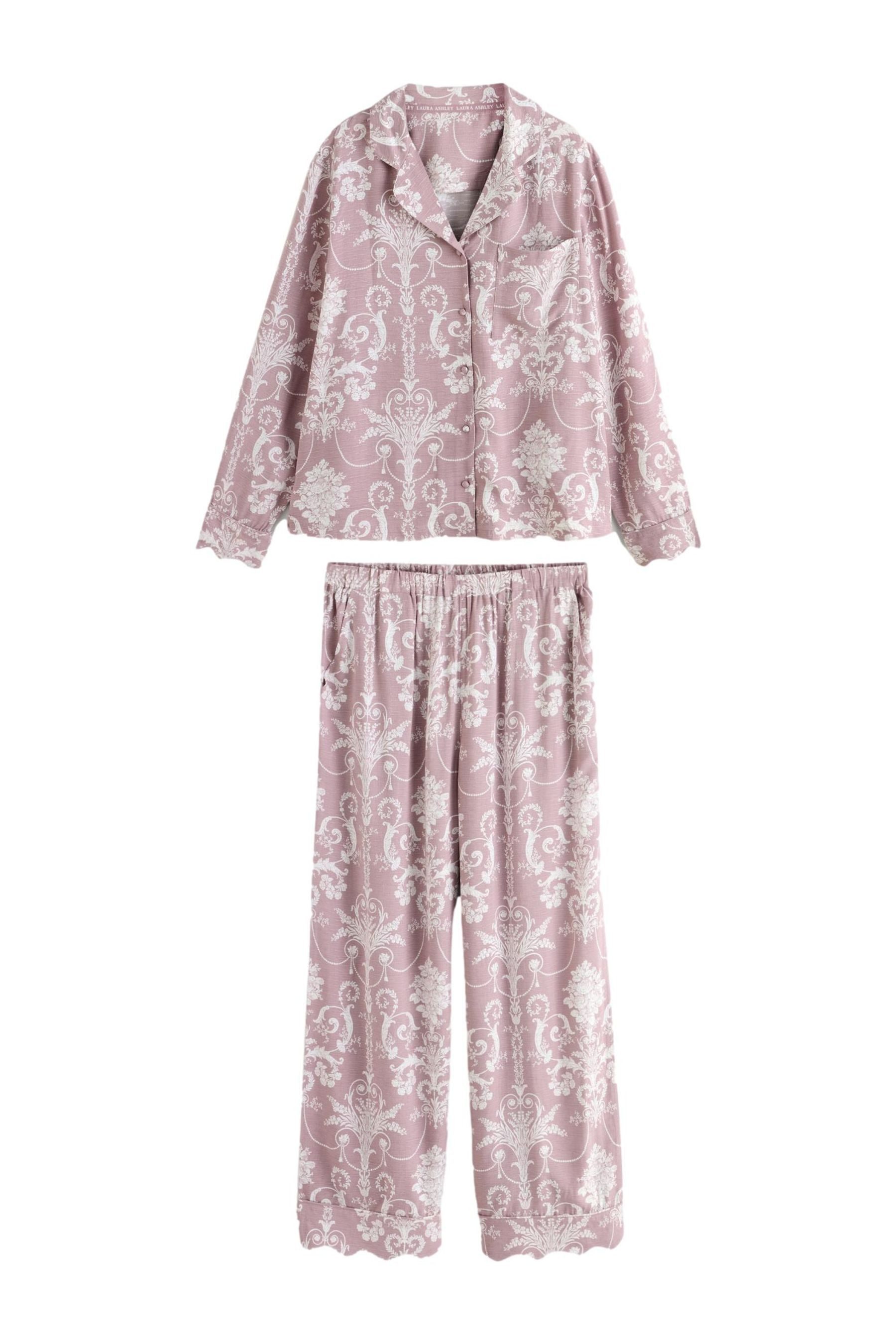 LAURA ASHLEY Pyjama Laura Ashley Josette Pyjama mit Knopfleiste (2 tlg)