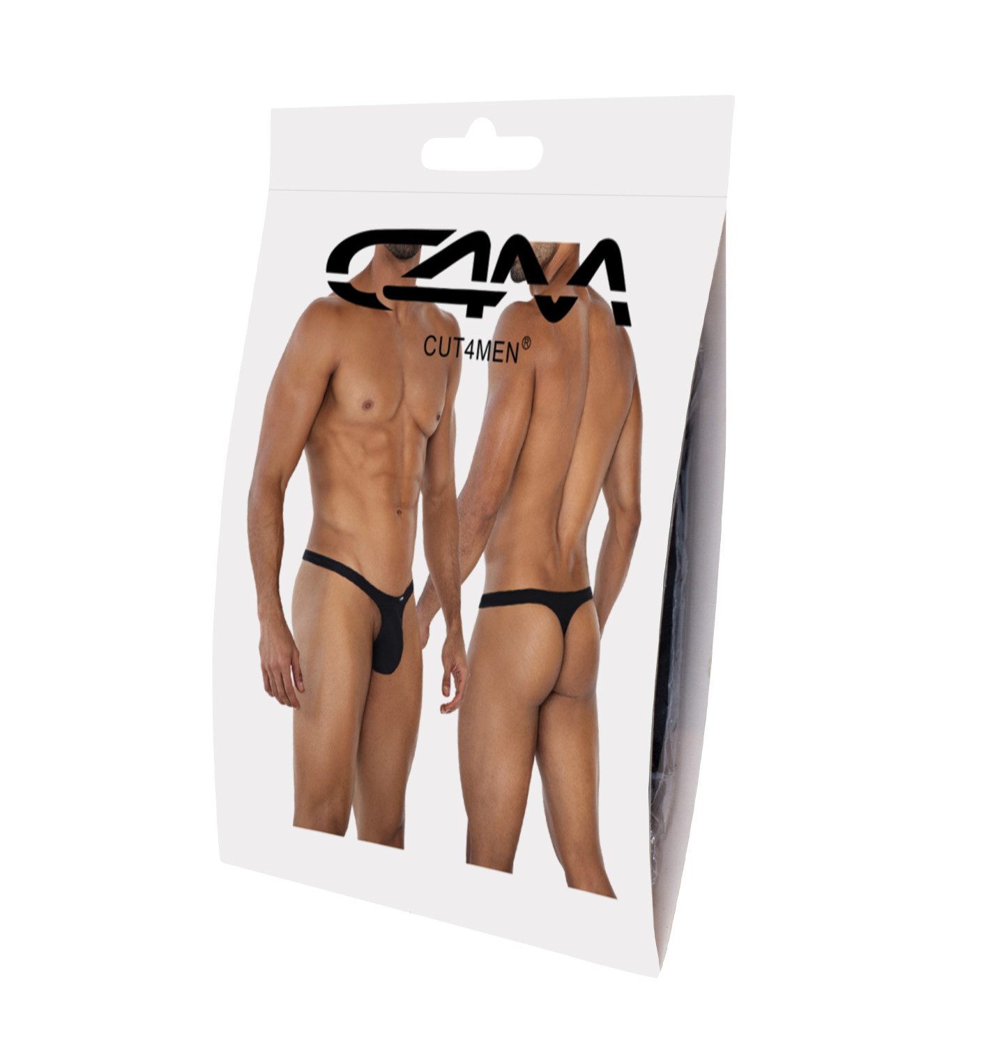 CUT4MEN String Herren-String in schwarz - XL