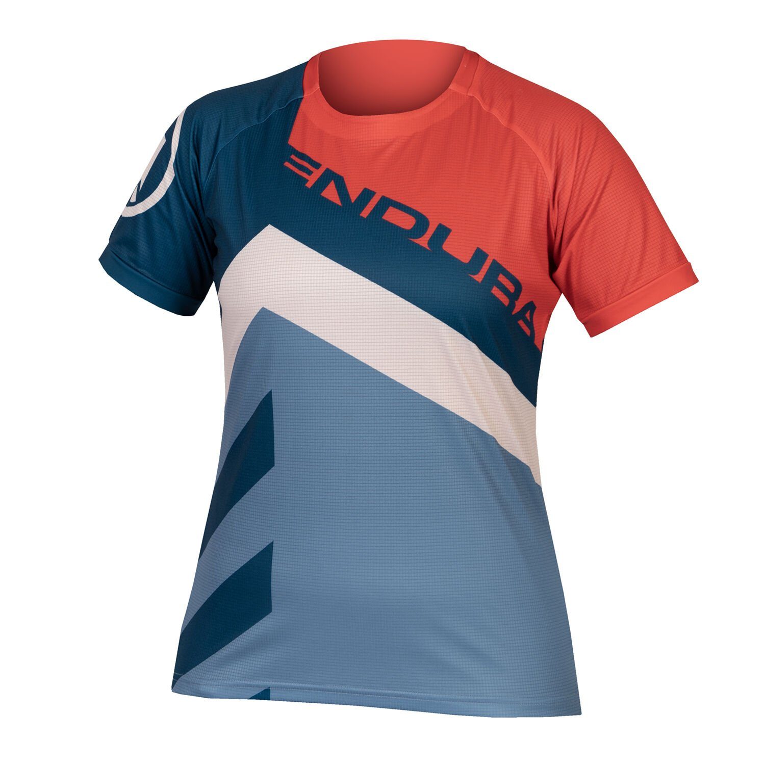 Endura Rundhalsshirt (1-tlg) Single-Track mit Print