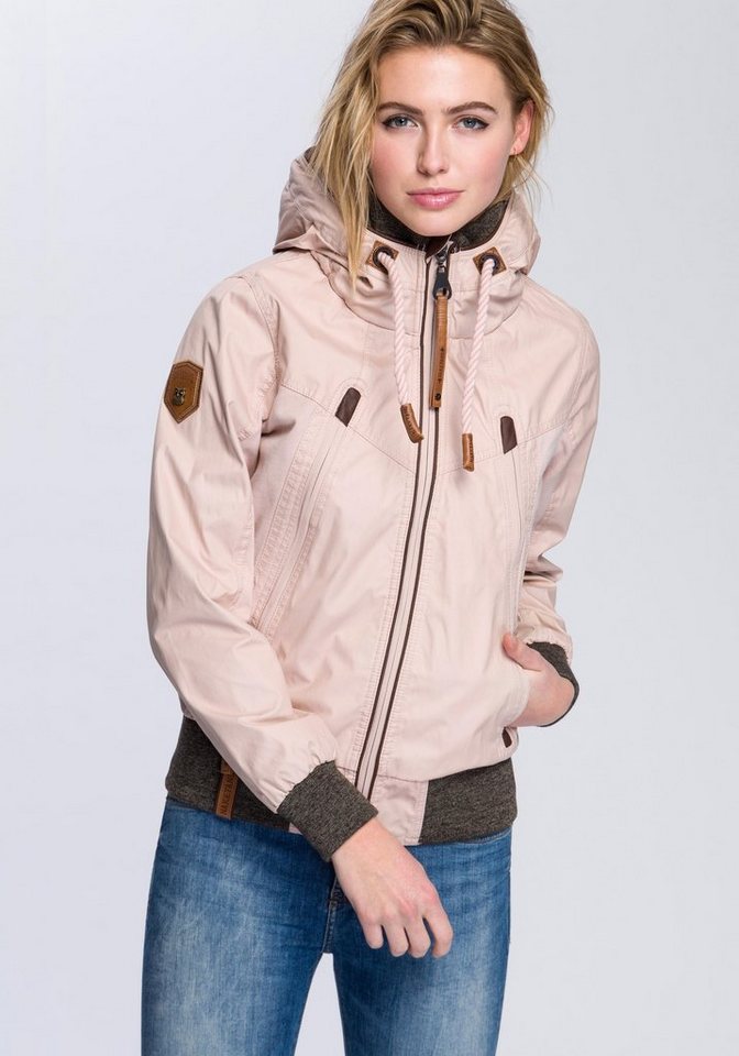 naketano Blousonjacke »Kreuzweiser« mit vielen Details naketano Blousonjacke »Kreuzweiser« mit vielen Details