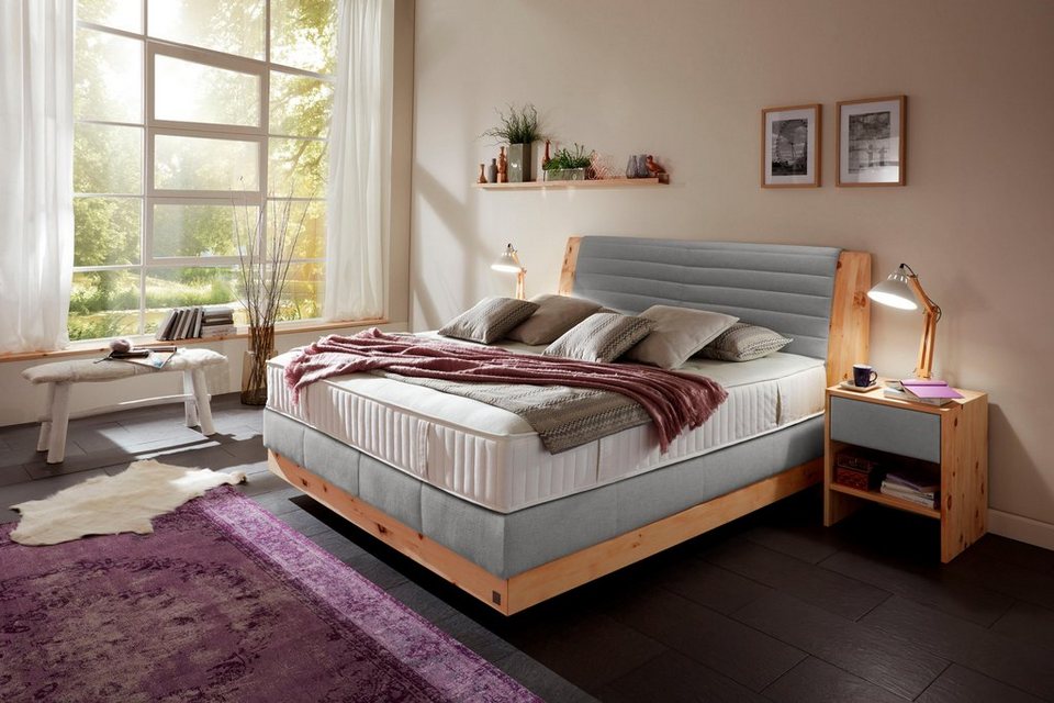 ADA premium Boxspringbett »Chalet« BK CH50 KH CH01, Grand Comfort TF
