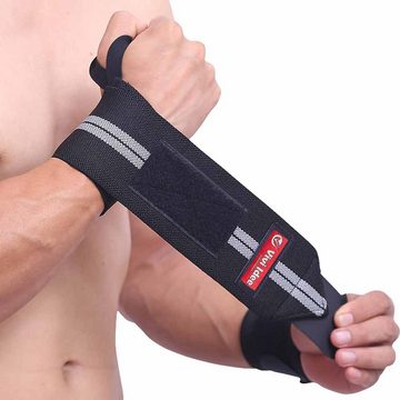 Vivi Idee Handgelenkbandage 1/2 Paar Handgelenkschoner Wrist Wraps Weightlifting Gelenkschutz (1-tlg), für Fitness Gym Crossfit Training