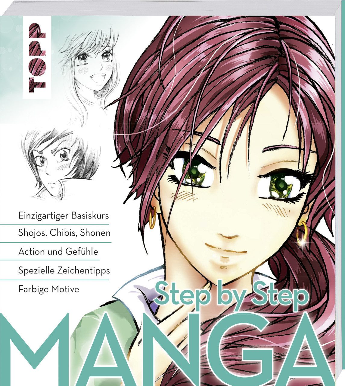 TOPP Kreativ Malbuch Manga Step by Step