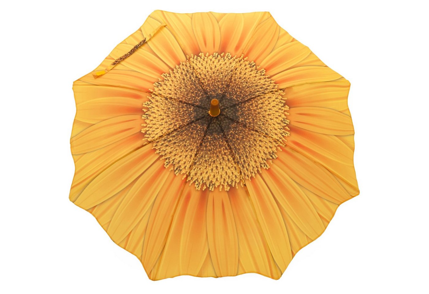 ROSEMARIE SCHULZ Heidelberg Stockregenschirm Kinderregenschirm für Mädchen Regenschirm Motiv Sonnenblume, Mädchenschirm mit Motiv