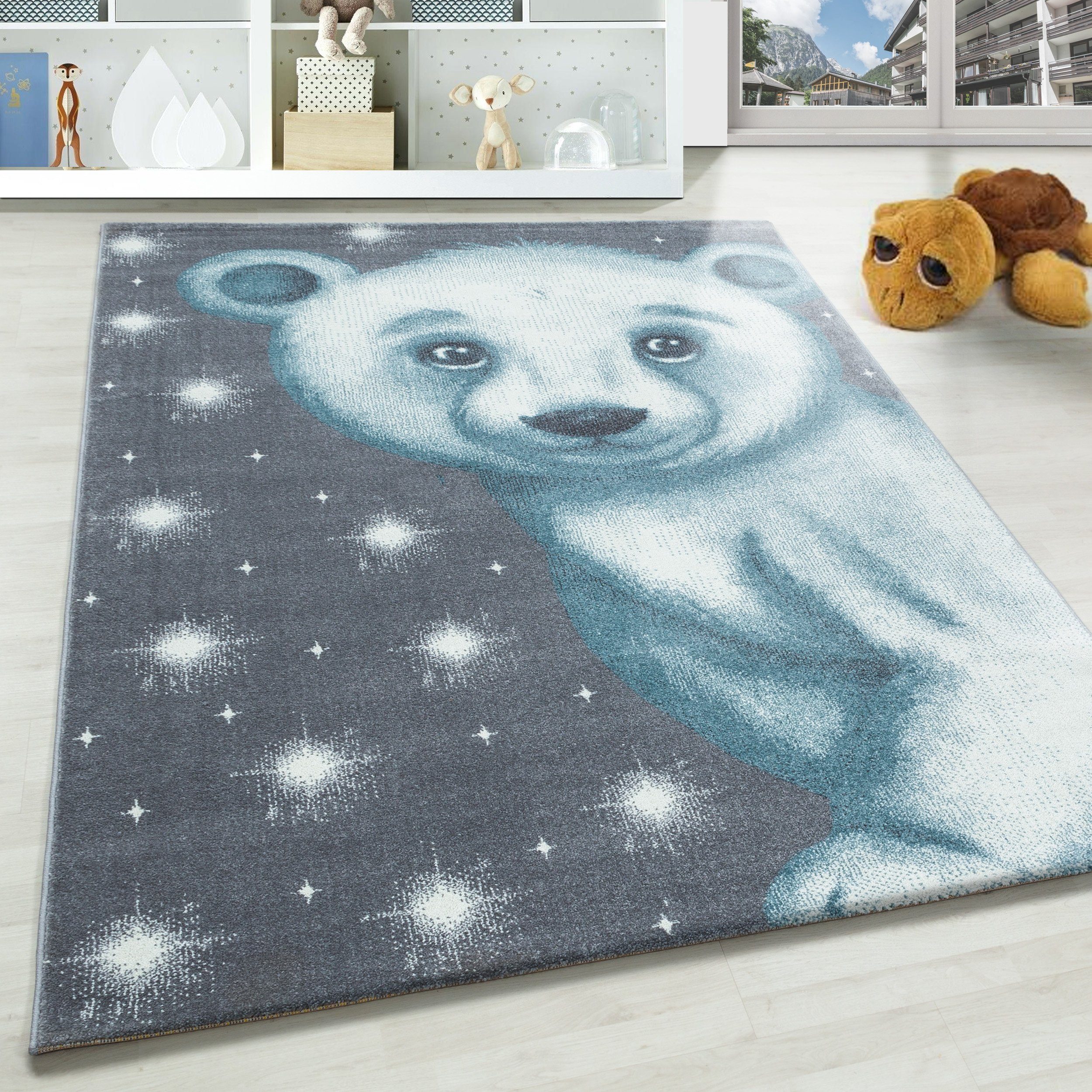 SIMPEX24 Teppich Bär Design, Läufer, Höhe: günstig online kaufen
