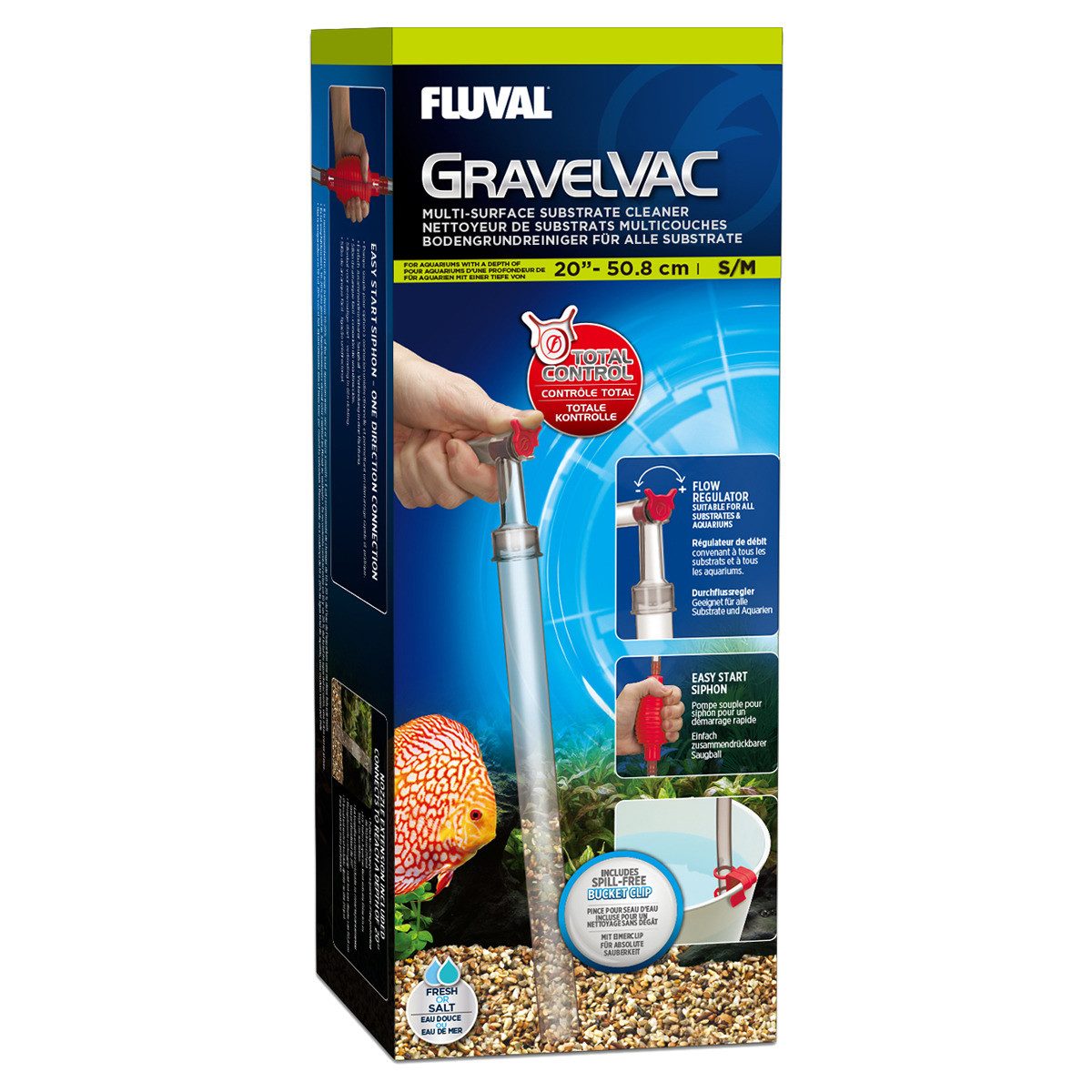 FLUVAL Aquariumpflege GravelVac Присоска для мусора
