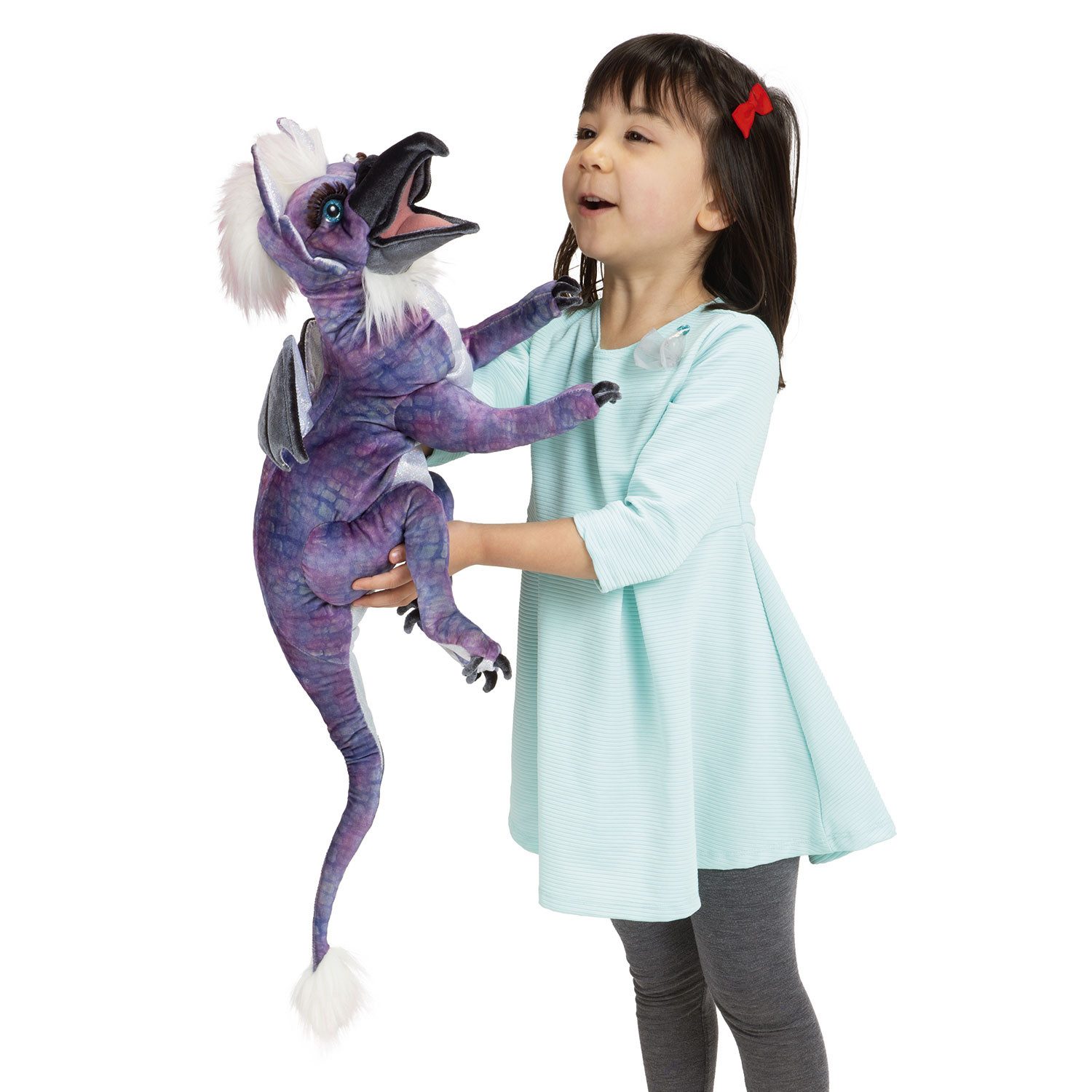Folkmanis Handpuppen Handpuppe Folkmanis Handpuppe Schnabeldrache 3174 (Packung)