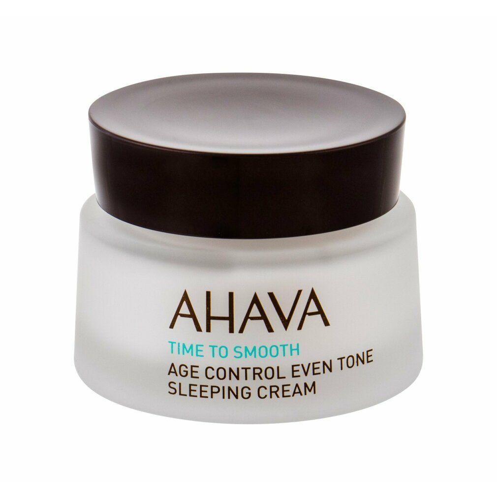 AHAVA Nachtcreme Ahava Time To Even Smooth Age Tone Cream Sleeping 50ml Control