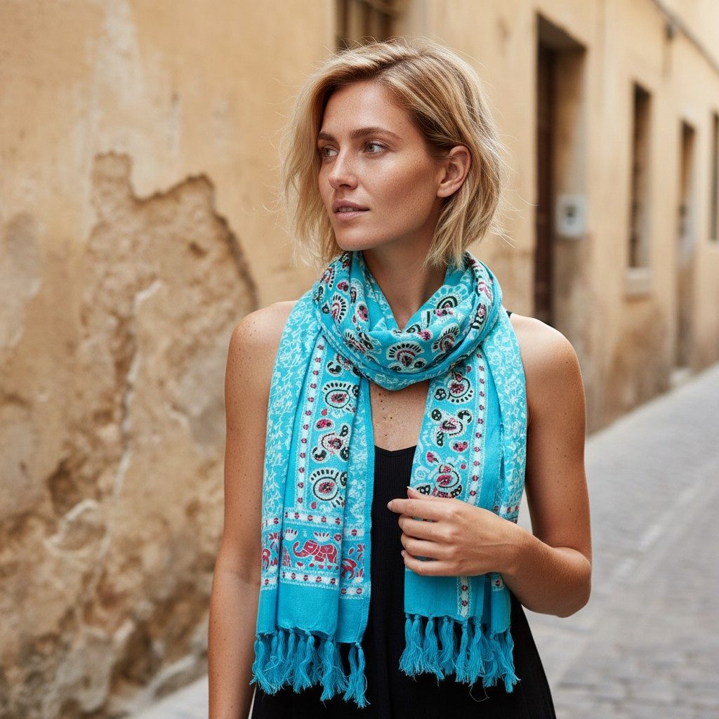 Guru-Shop Sarong Bali Sarong, Wandbehang, Wickelrock, Mandala..