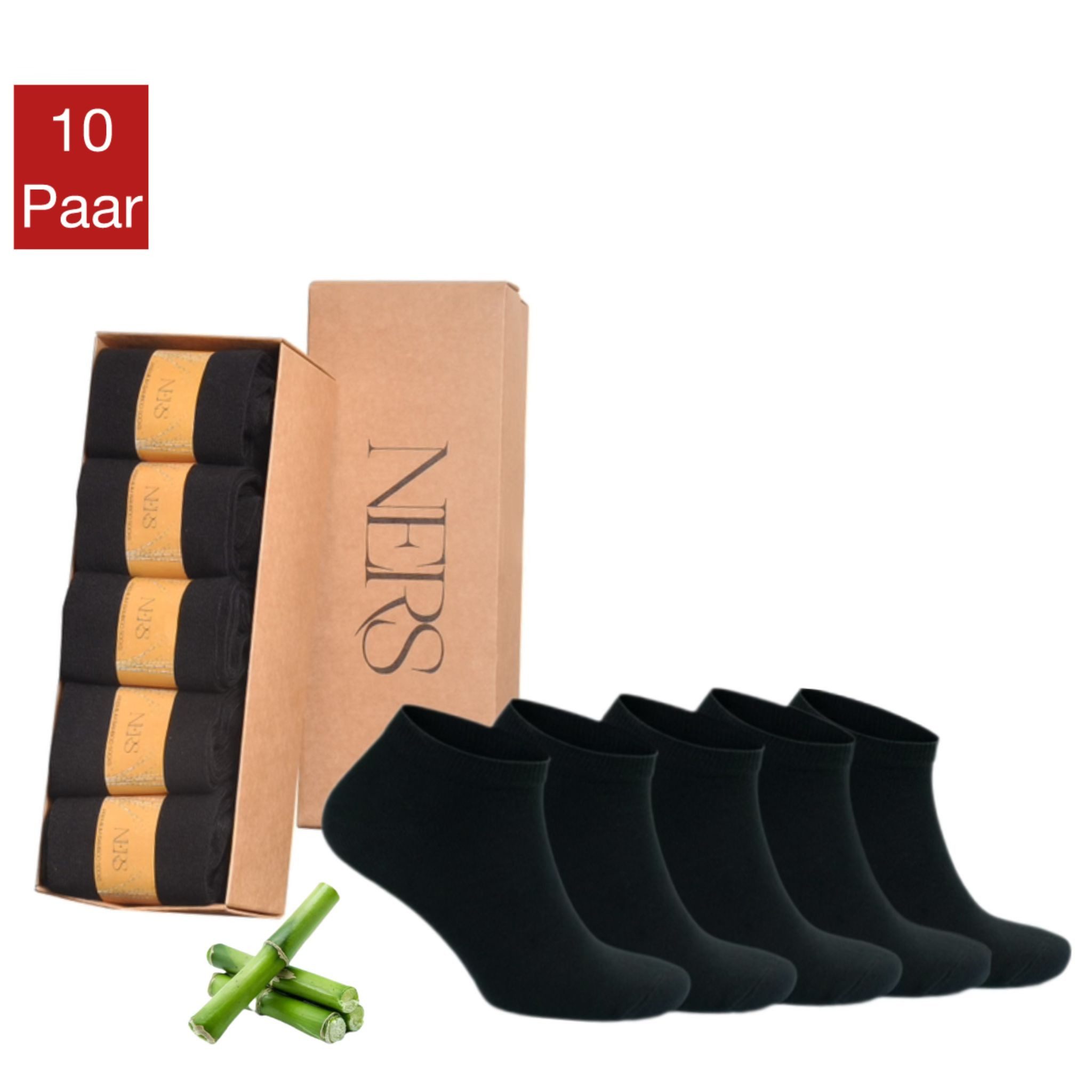 NERS Sneakersocken aus Bambus (10 Paar) günstig online kaufen