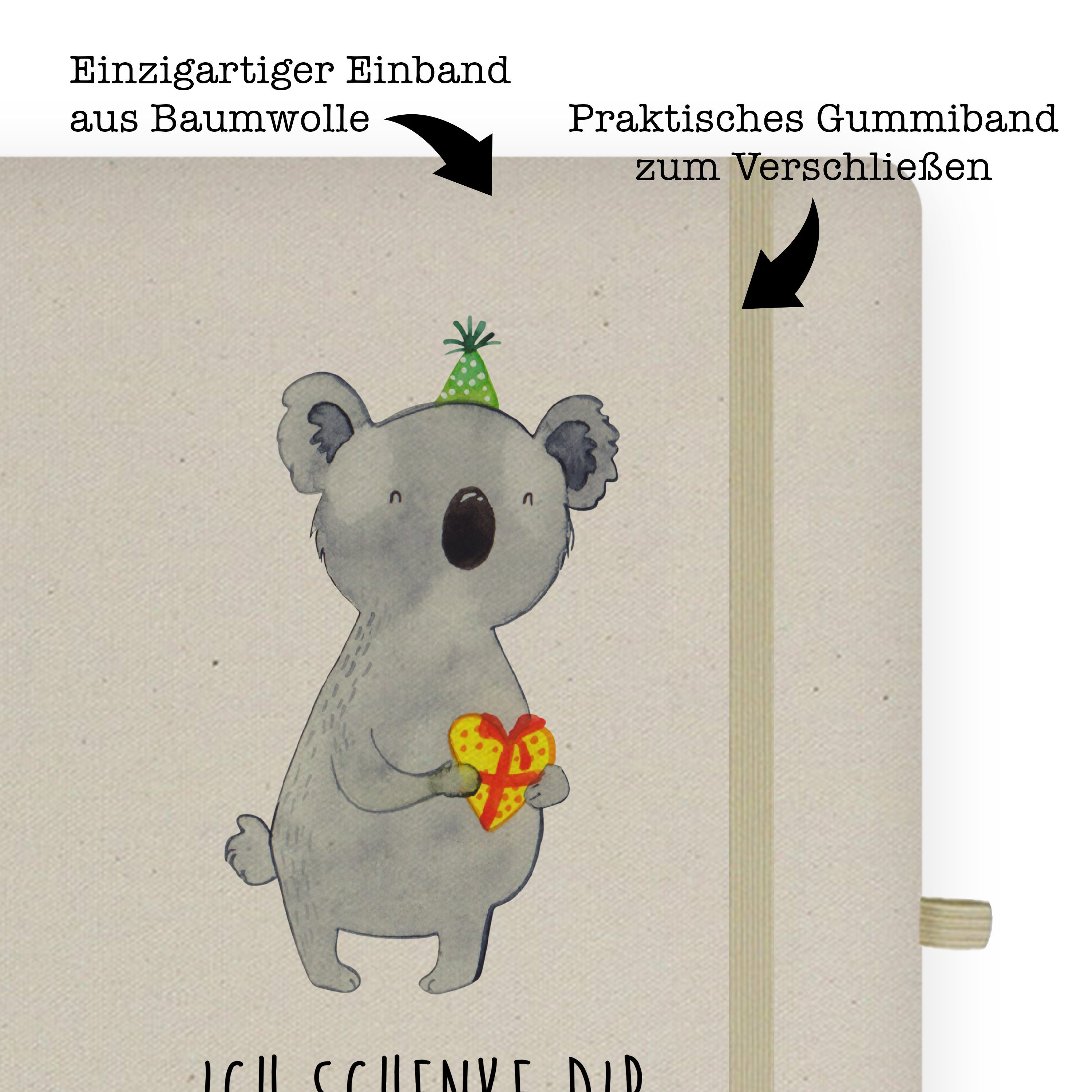 Mrs. - Notizbuch Panda Notizheft, Panda Mr. Schrei Mr. Mrs. Notizen, Geschenk - Geburtstag, & Koala & Transparent