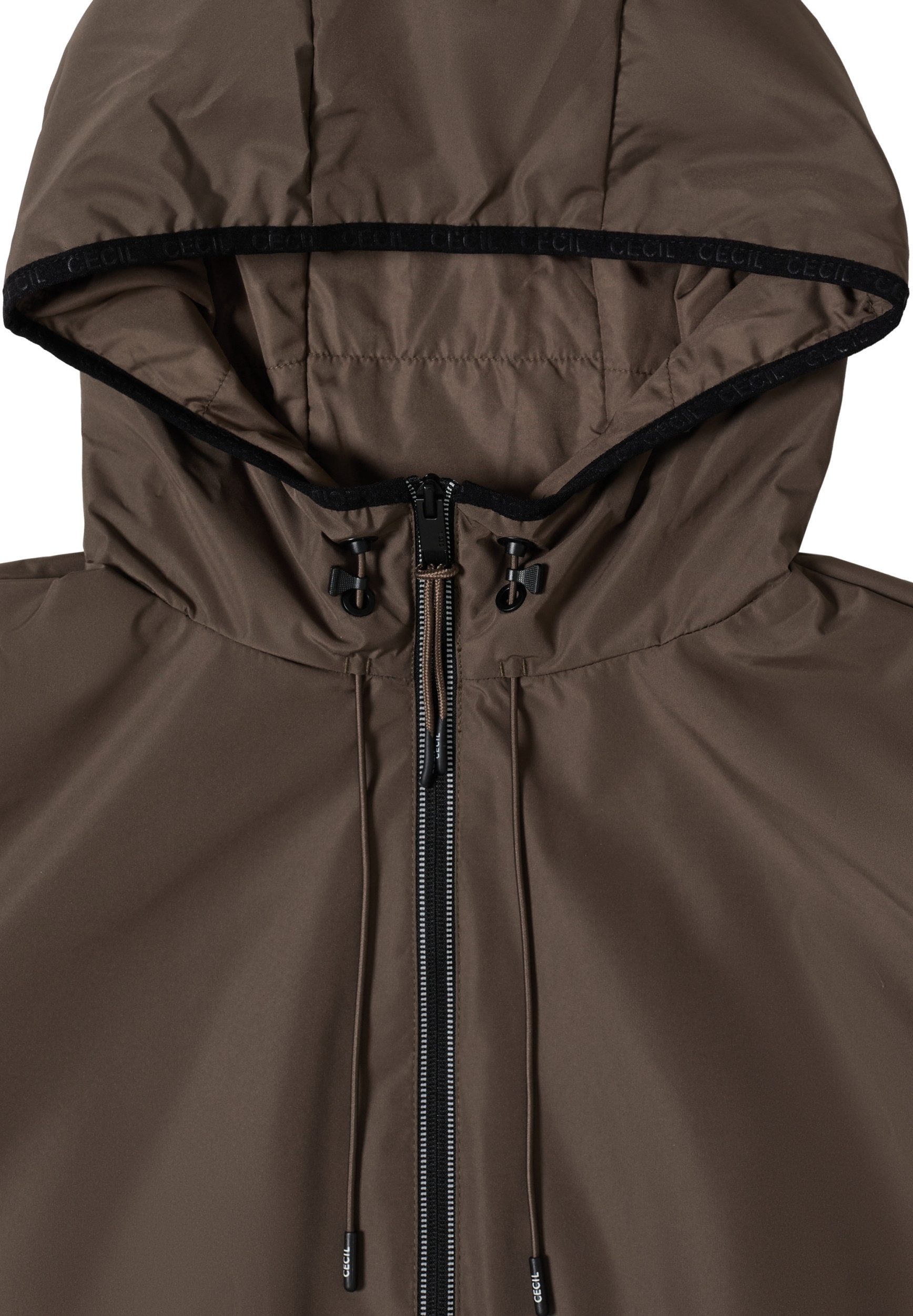 CECIL Blusenblazer Padded Jacket - packable mocha taupe günstig online kaufen