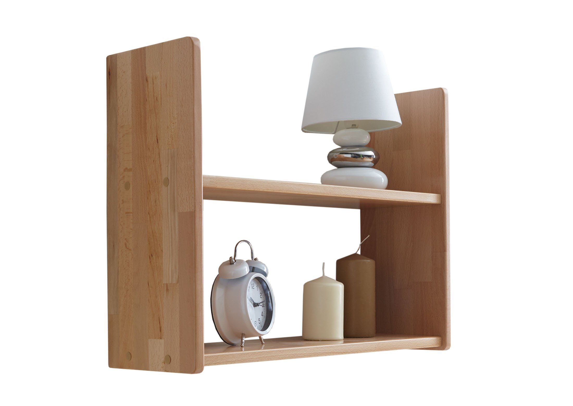 Ticaa Wandregal Wandregal Hängeregal Buche Natur, in verschiedenen Variante günstig online kaufen