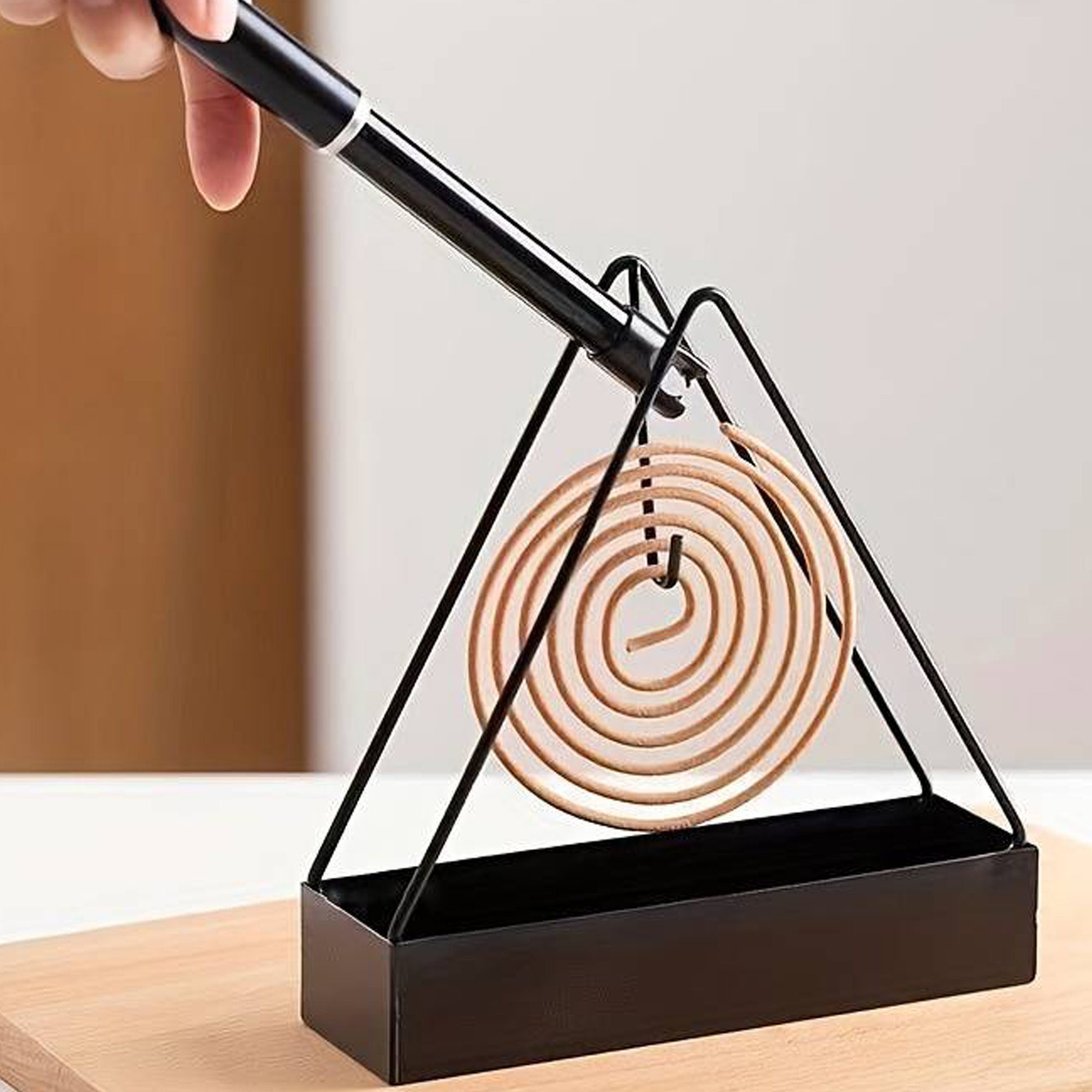Aschenbecher Mückenspulenhalter Aschefang für Mückenspirale