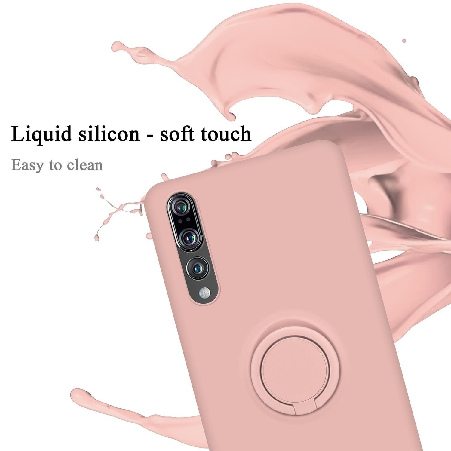 Cadorabo Handyhülle für Huawei P20 PRO / P20 PLUS Hülle Huawei P20 PRO / P20 PLUS, Robustes Hard Case - Handy Schutzhülle - Hülle - Back Cover Bumper