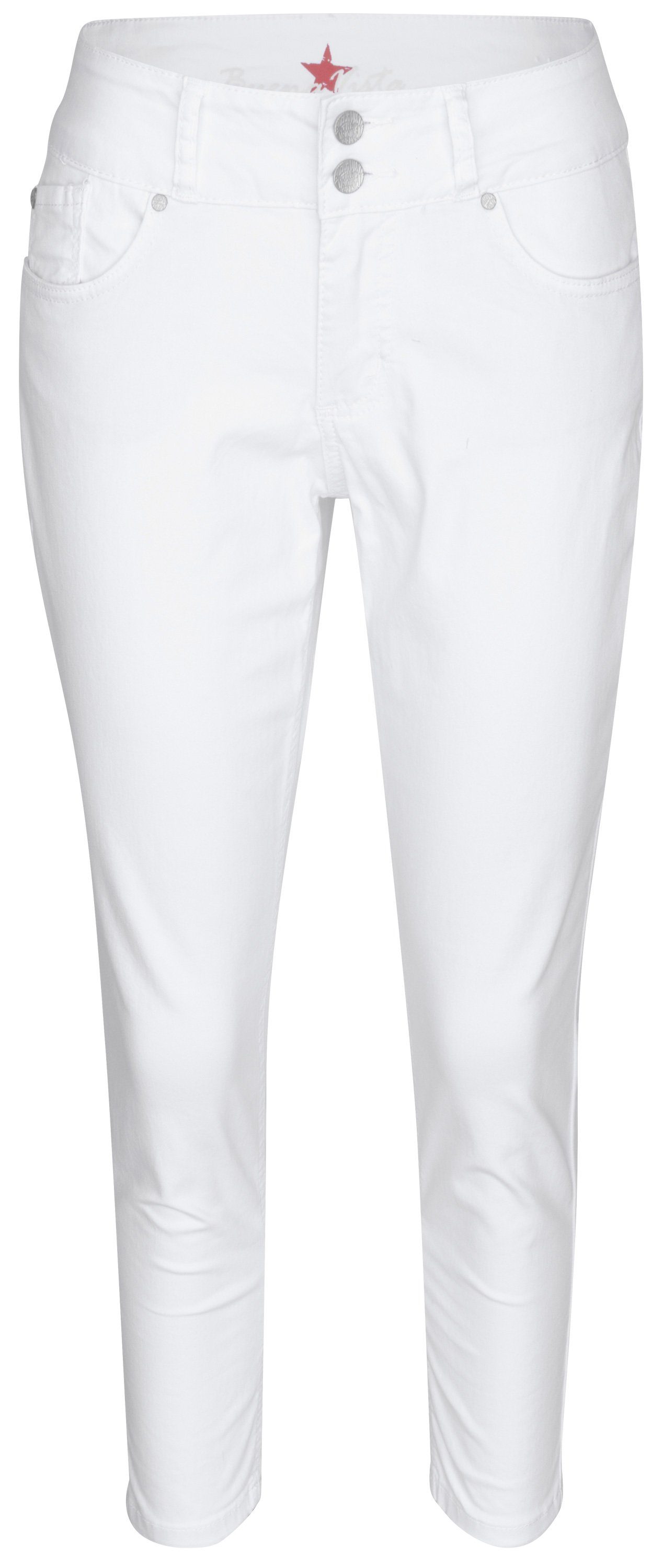 Buena Vista Stretch-Jeans BUENA VISTA TUMMYLESS 7/8 white 888 B5658 502.032 - Stretch Twill