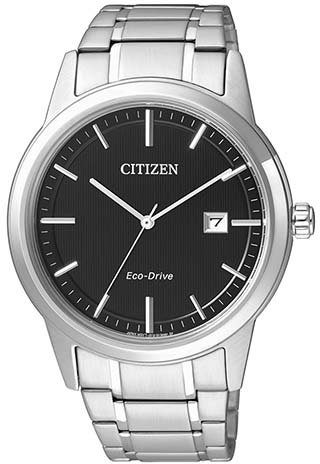 Citizen Solaruhr AW1231-58E, Edelstahlgehäuse silberfarben, IP-beschichtet,  Ø ca. 40mm