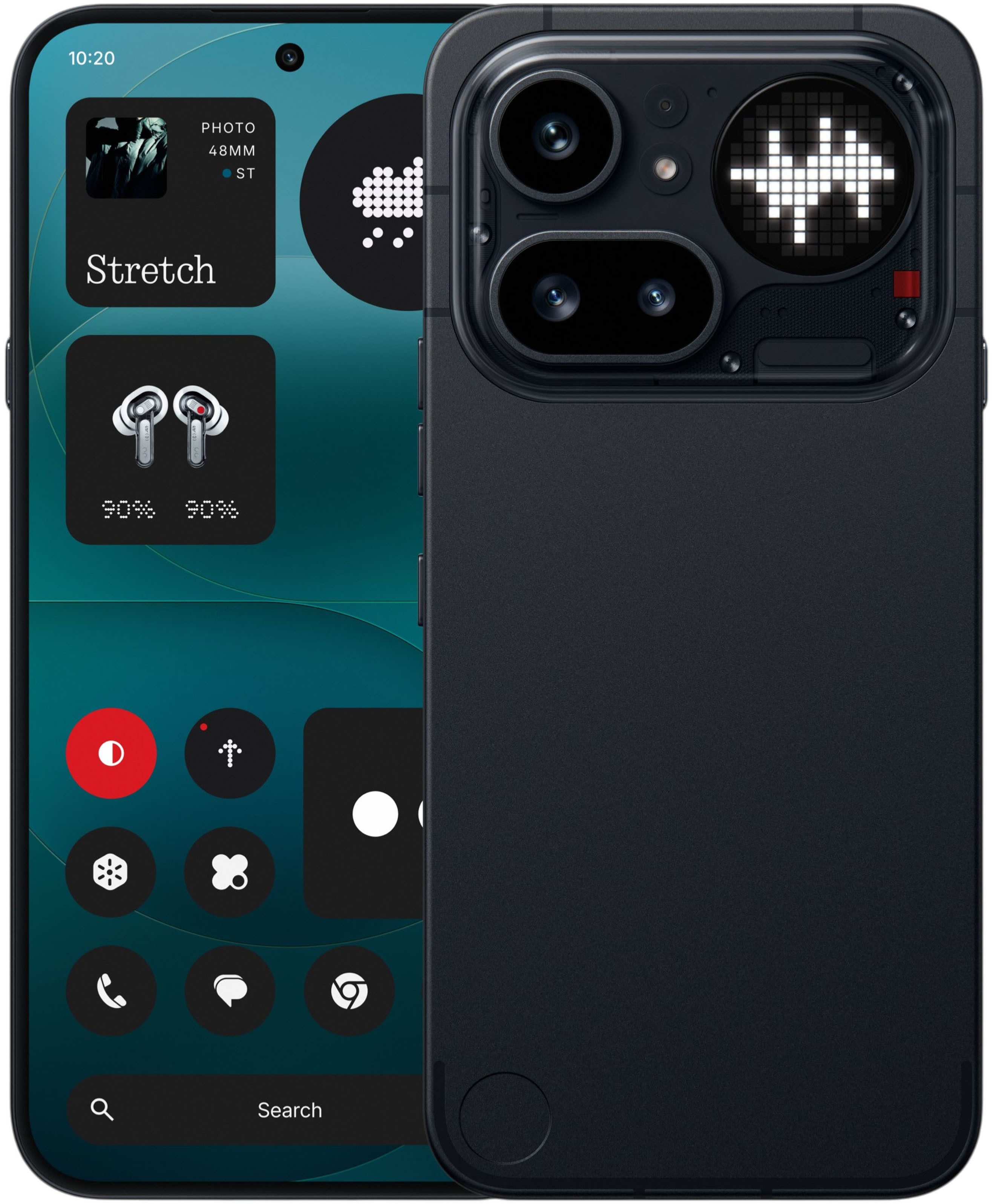 NOTHING Phone (4a) Pro Smartphone (17,34 cm/6,83 Zoll, 128 GB Speicherplatz, 50 MP Kamera)