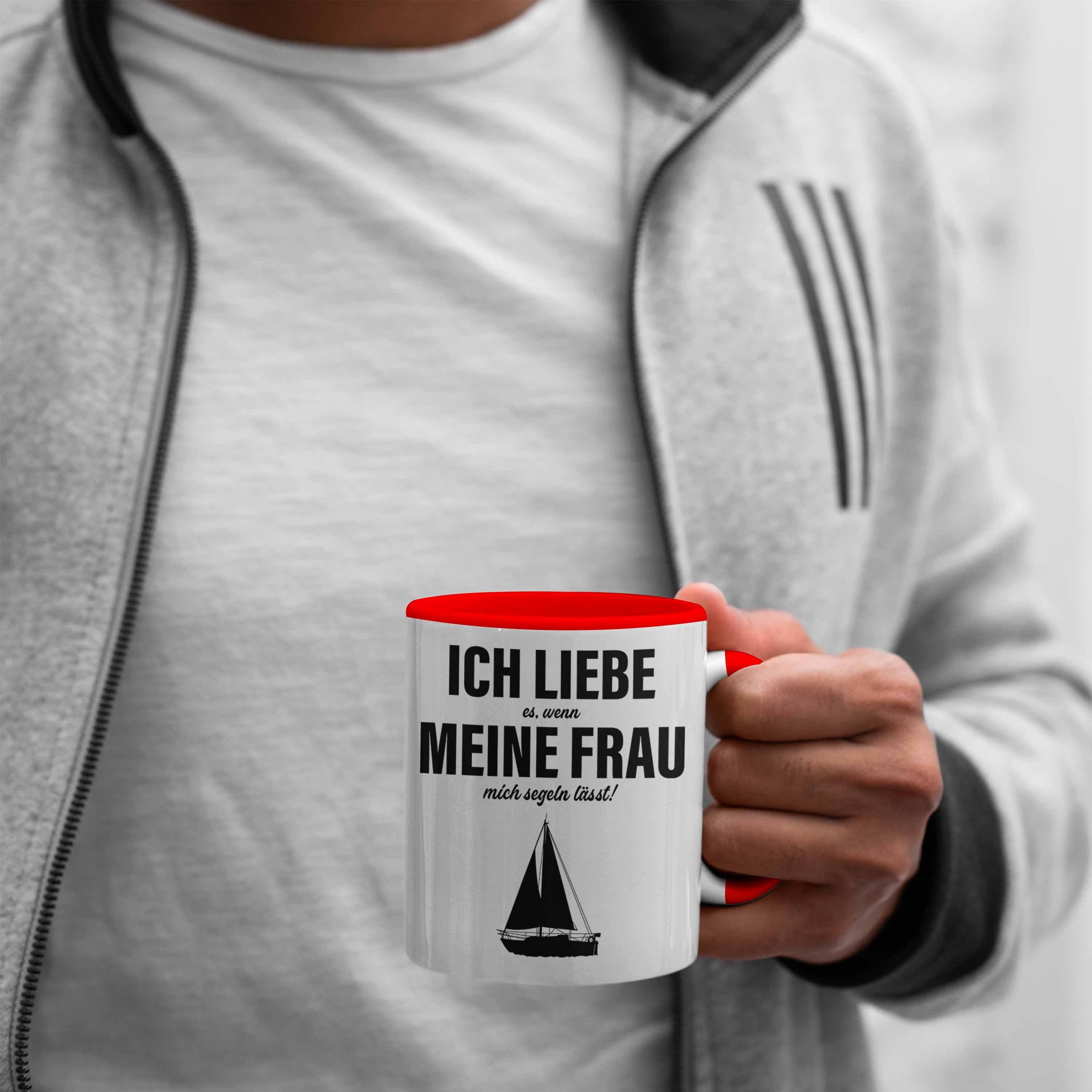 Geschenkideen Lustig Rot Gadgeds für Geschenke Tasse - Trendation Zubehör Männer Trendation Tasse Tasse Segeln Segler