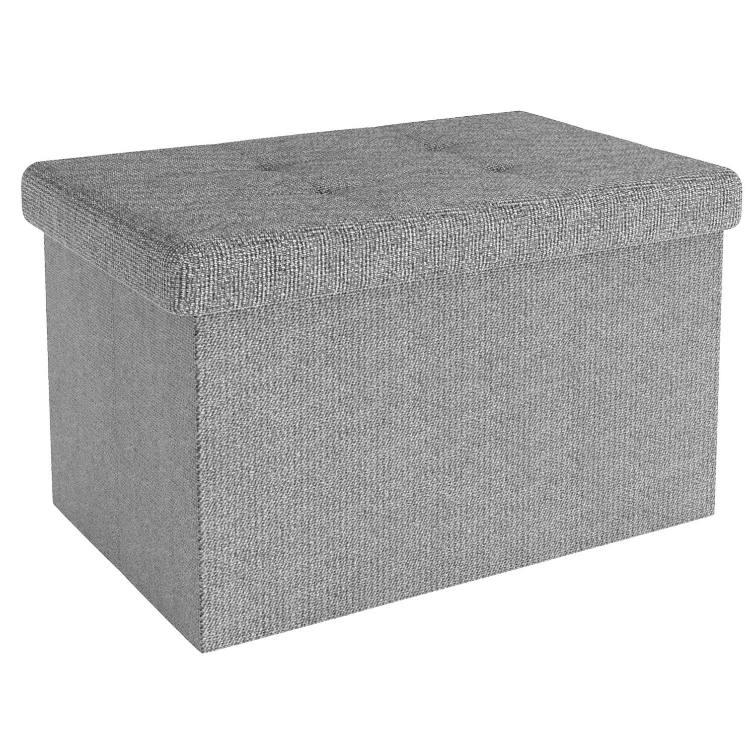 Intirilife Sitzhocker (Sitzwürfel mit Stauraum 49x30x30 günstig online kaufen