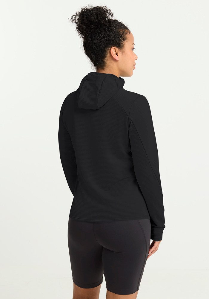 Jack Wolfskin Fleecejacke LITESTRIDE HOODED FZ W atmungsaktiv, leicht, Übergangsjacke