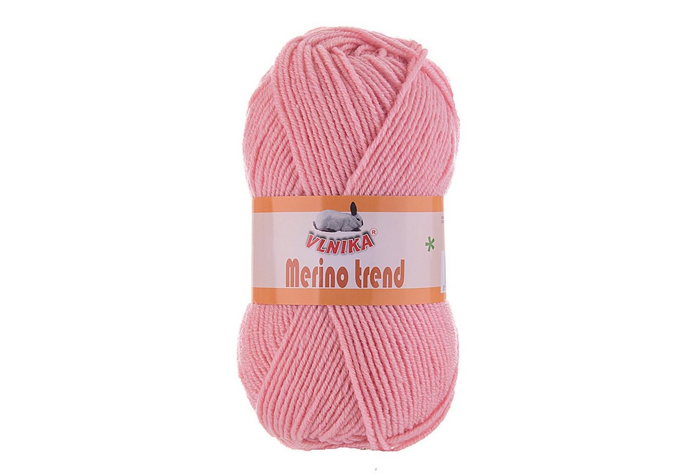 Thumbnail - VLNIKA 5 x 100g Strickgarn Merino trend Häkelwolle, 200 m, 103 rosa