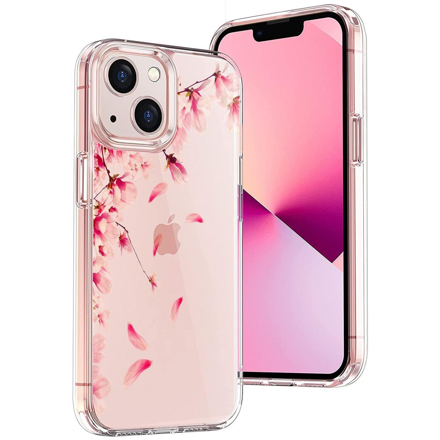 CoolGadget Handyhülle Handy Case Silikon Motiv Series für Apple iPhone 14 6,1 Zoll, Hülle mit hochauflösendem Muster für iPhone 14 Schutzhülle