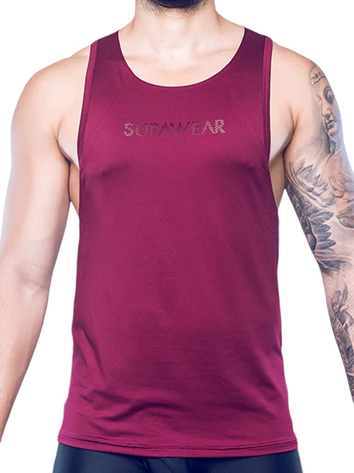 Supawear Tanktop Supawear SPR Y-Tank Top Deep Purple
