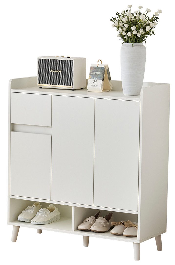 KLAM HOME Schuhschrank Schuhregal Kommode Sideboard mit verstellbaren günstig online kaufen