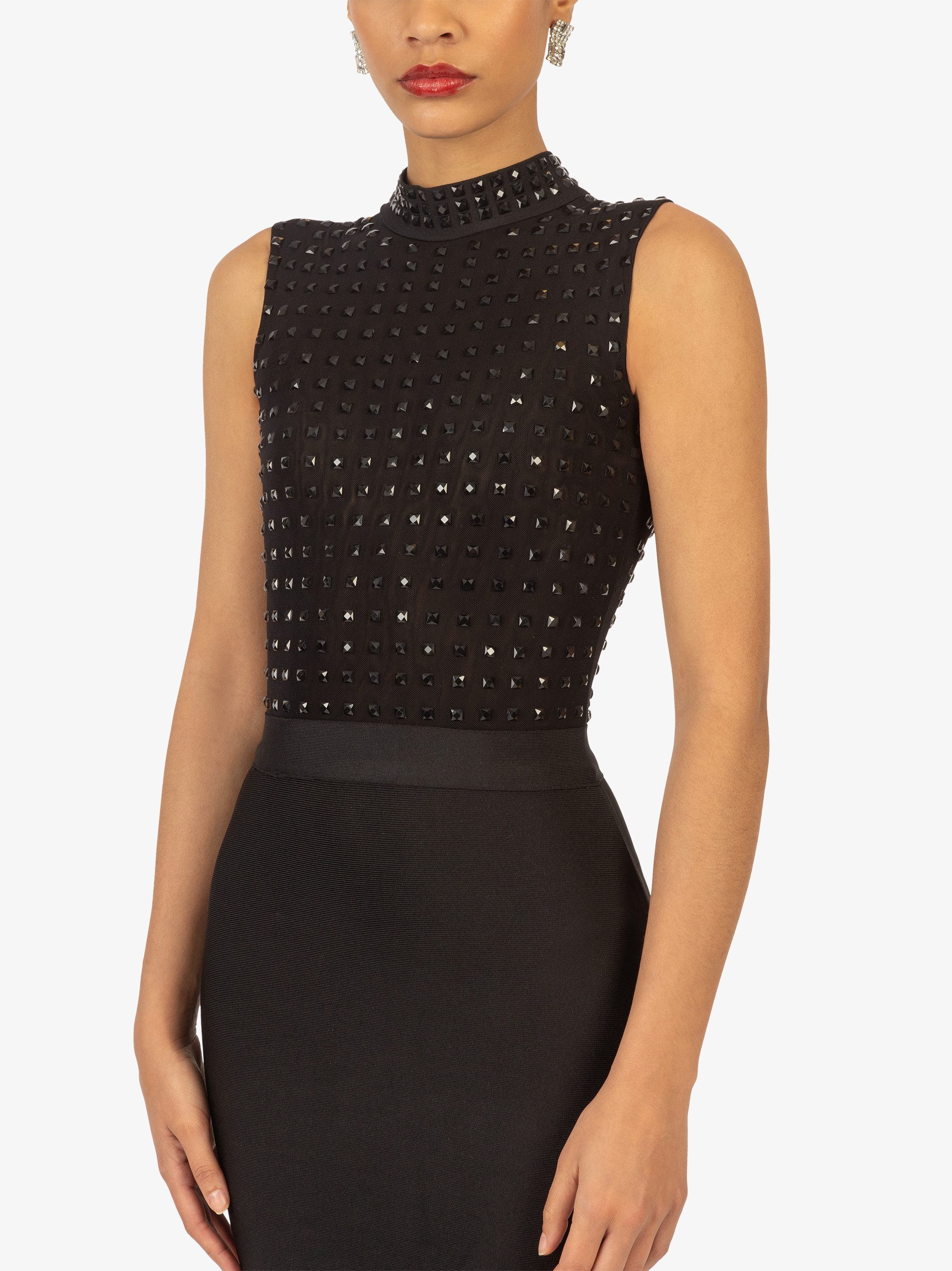Kraimod Abendkleid mit Rundhalsausschnitt