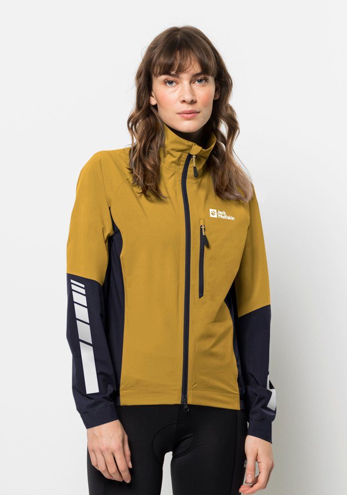 Jack Wolfskin Fahrradjacke MOROBBIA 2.5L JKT W golden-spice