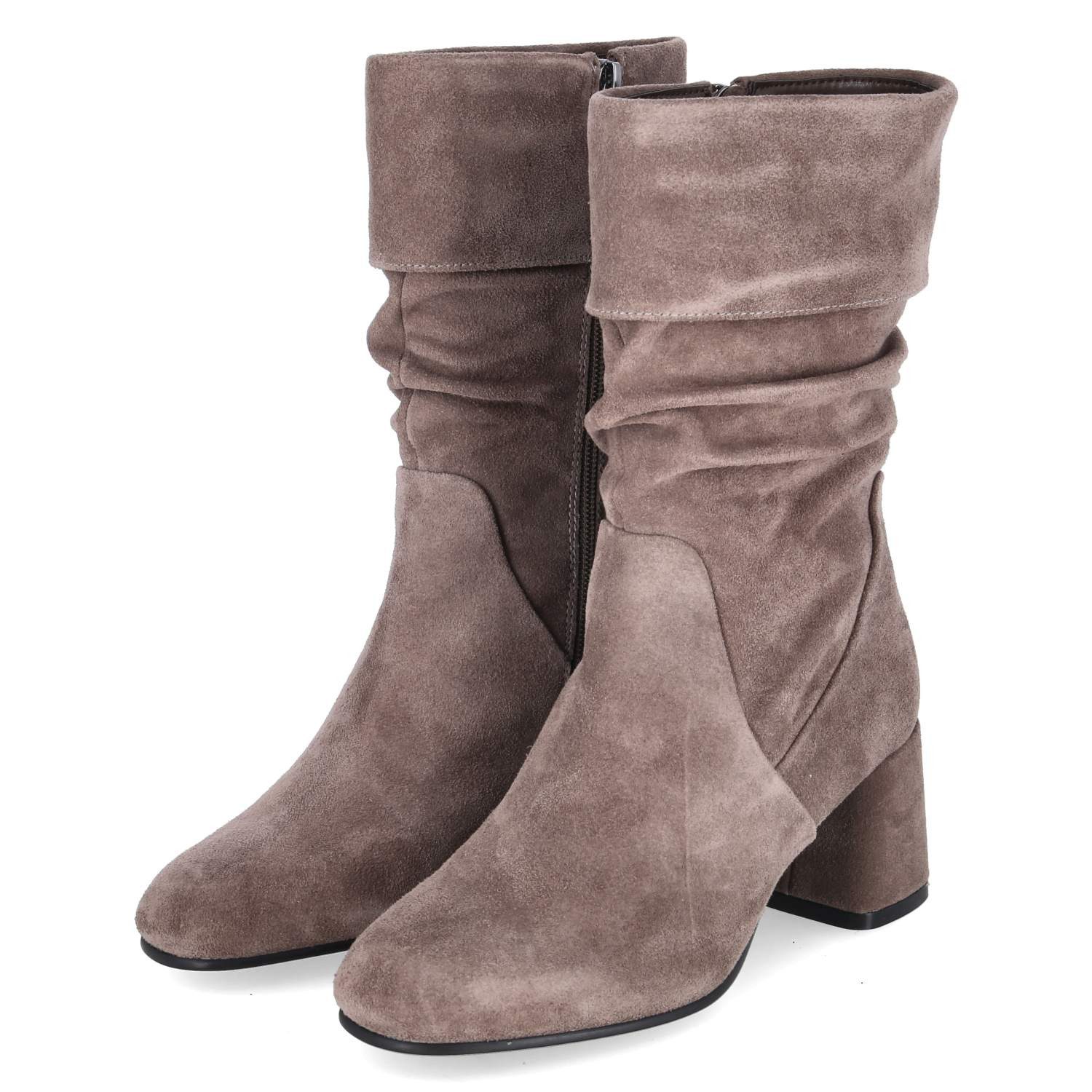 Kaerlek Kaerlek Klassische Stiefeletten Neva 01 Grey Damen Rauleder grey Stiefel