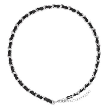 Heideman Collier Vicky schwarz farben (inkl. Geschenkverpackung), Halskette ohne Anhänger