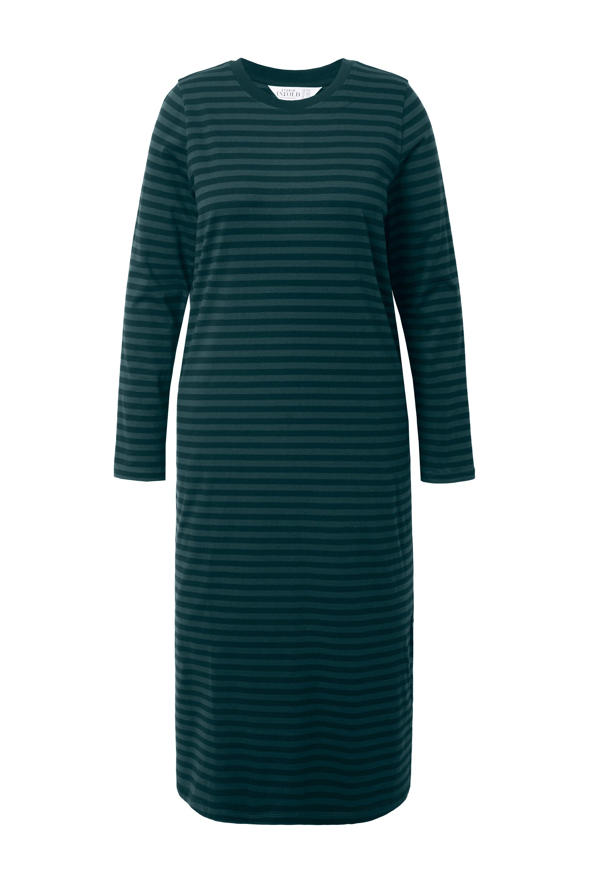 Studio Untold Jerseykleid Maxikleid Jersey mit Ringeln Langarm günstig online kaufen